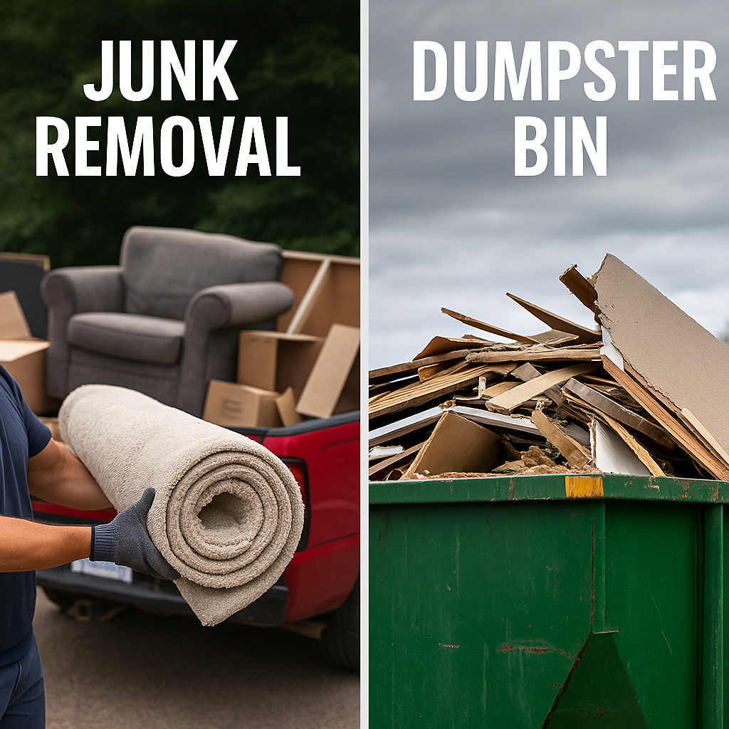 Junk Removal vs. Dumpster Bins — What’s the Better Choice for Homeowners &amp; Businesses in the North Okanagan?