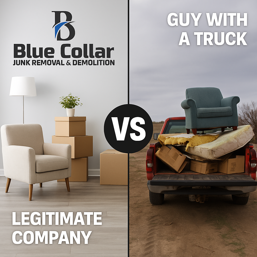 How to Choose the Right Junk Removal Company in the Okanagan (And Why the Cheapest Option Isn’t Always the Best)