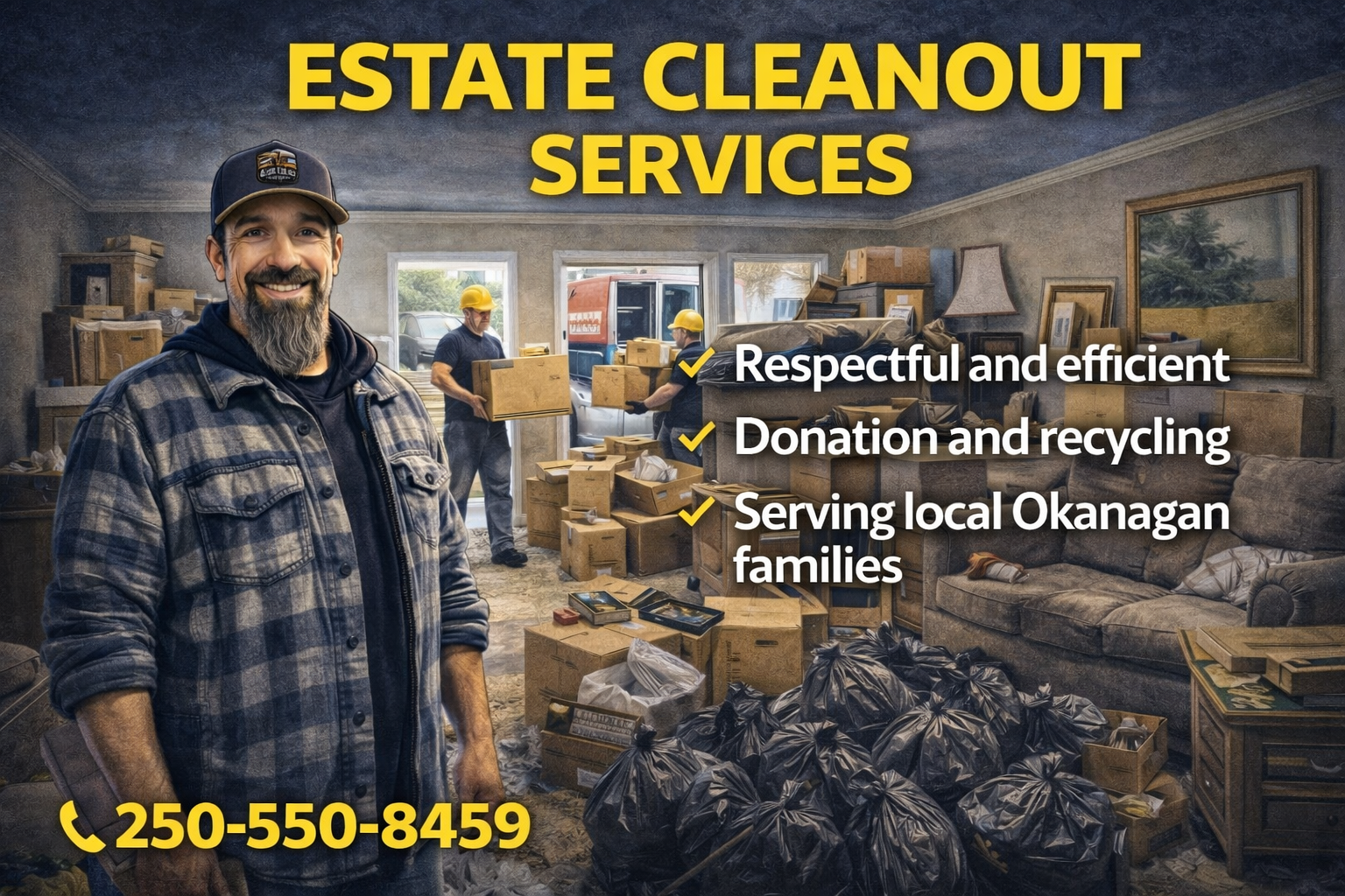 Estate Cleanouts in the Okanagan: A Complete Guide for Families, Executors, and Property Owners