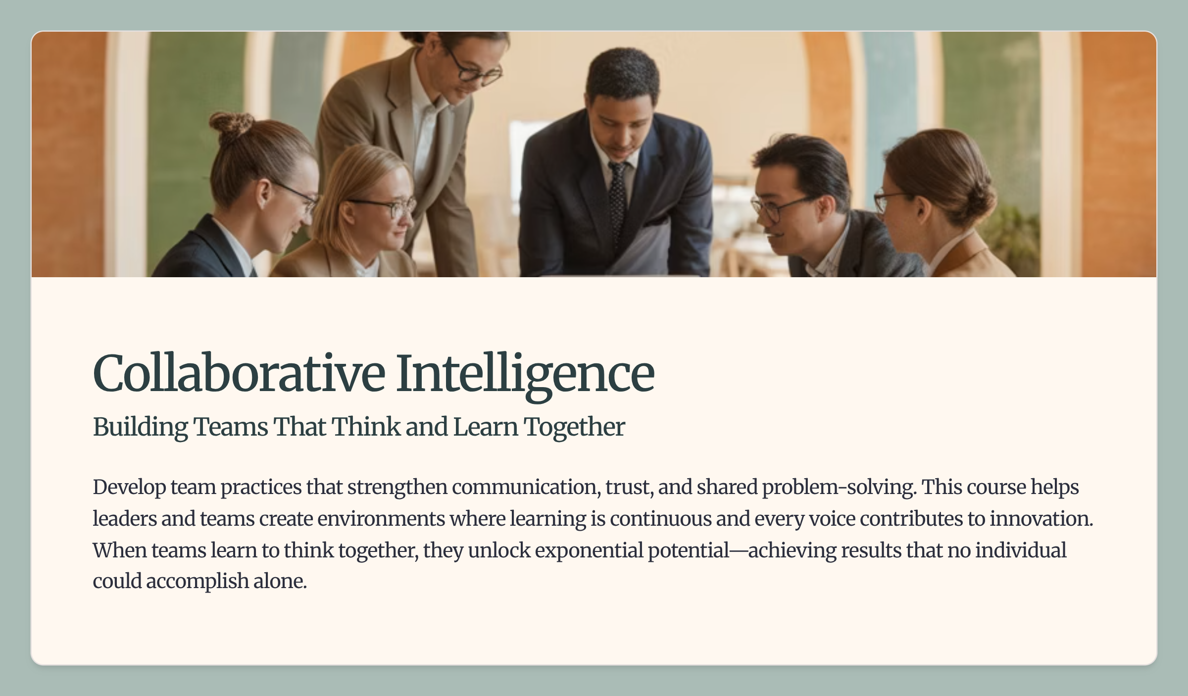 Organization Courses — TruePath Learning