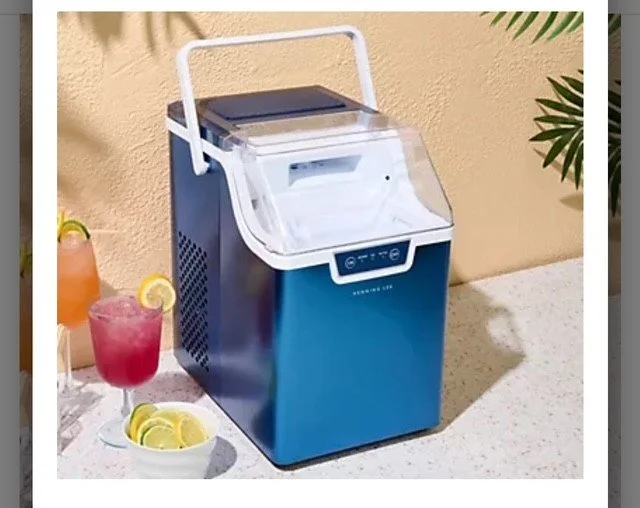 Henning Lee 27-lb 5 minute Ice Maker w/ scoop