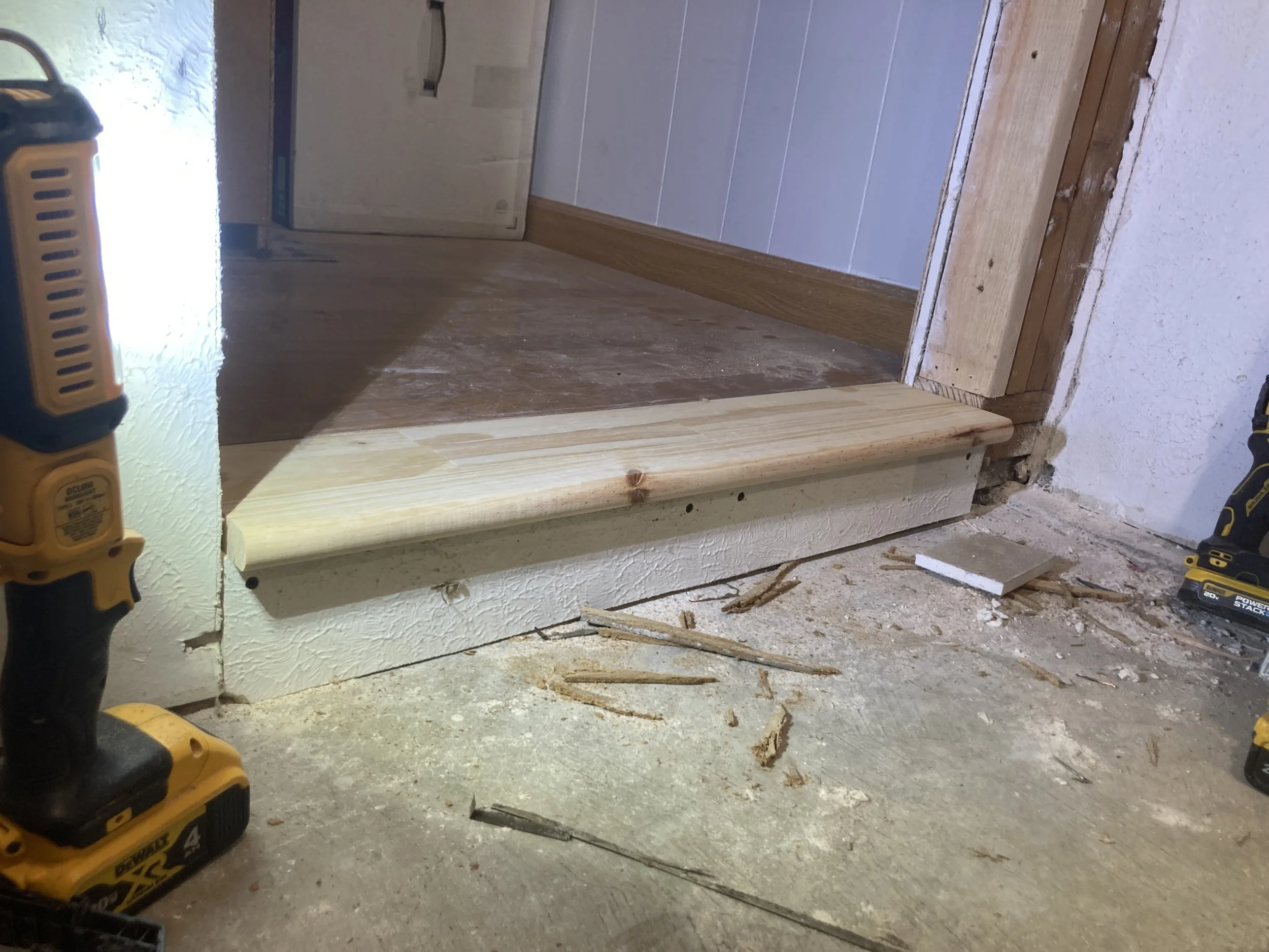 Step installed