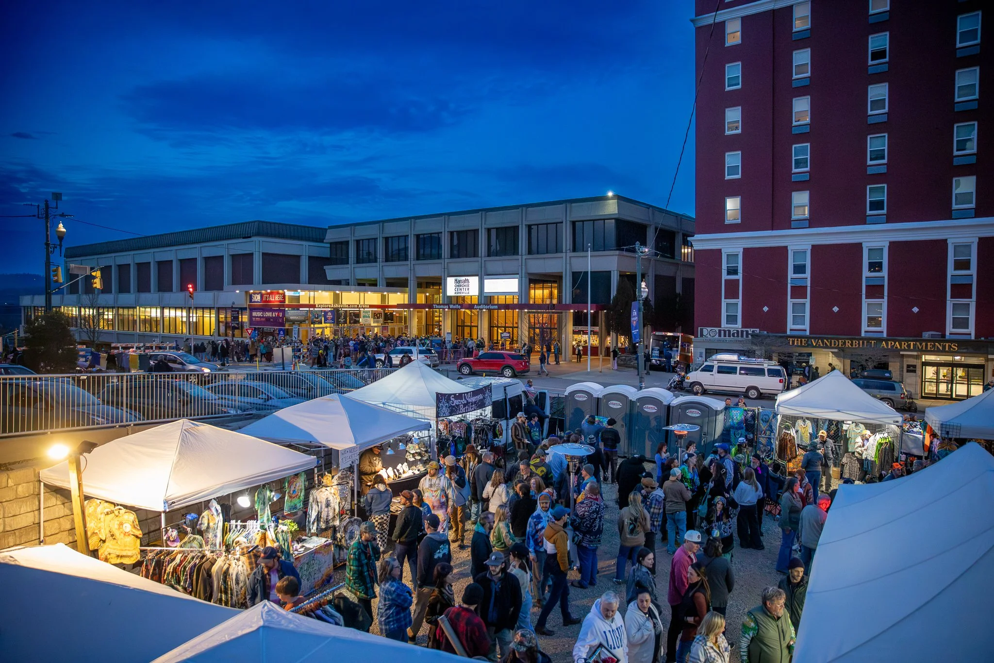 Turning a corner in Asheville