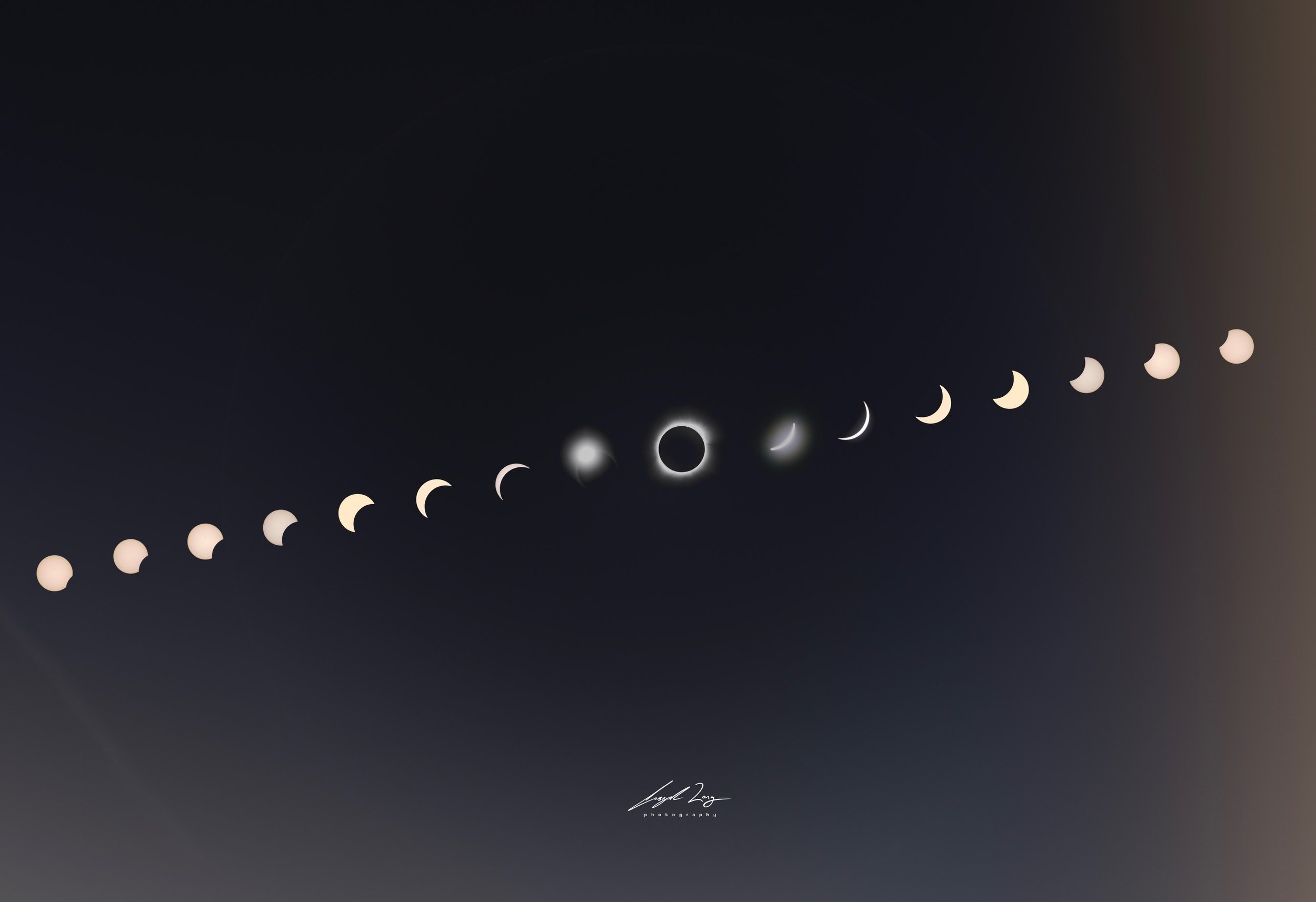 Total Eclipse, Indianapolis, 2024. Canon R5