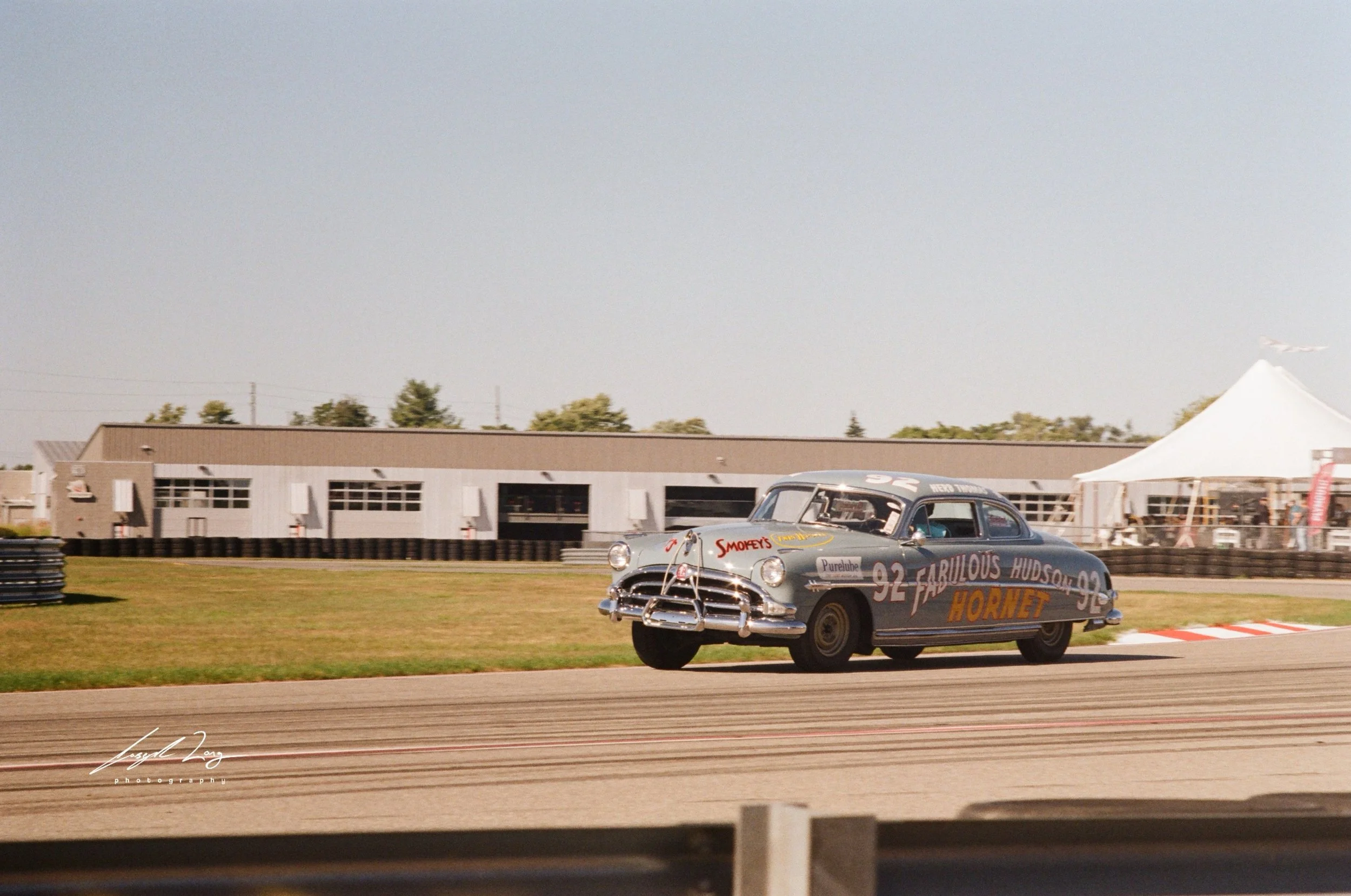 The Fabulous Hudson Hornet, M1 Concourse, 2023. Asahi Pentax 35mm
