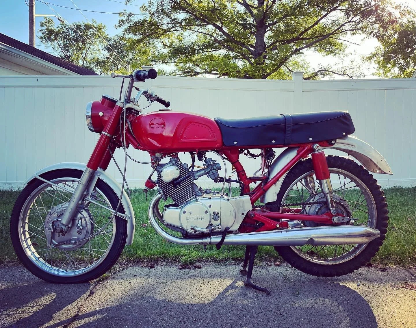   Before  | 1966 Honda CB160 