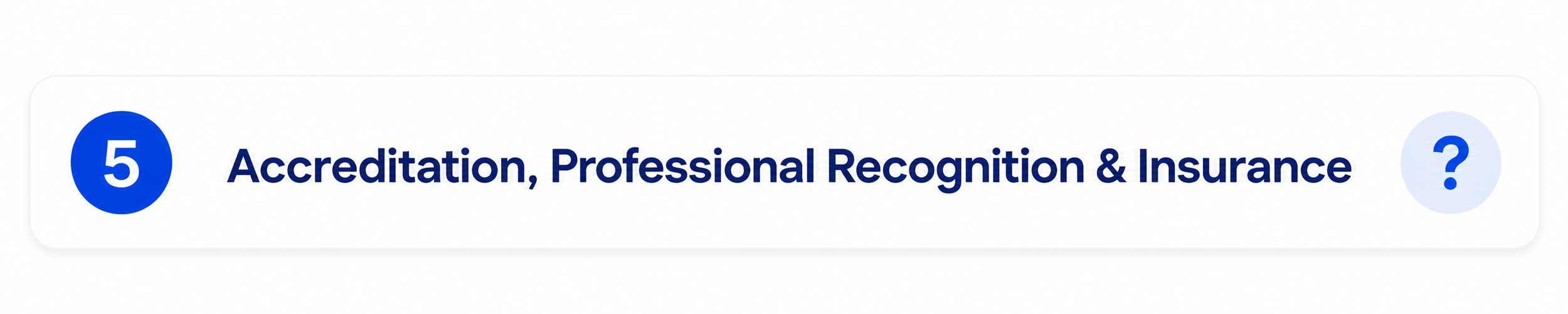 NFPA frequently asked questions about accreditation, professional recognition, and liability insurance