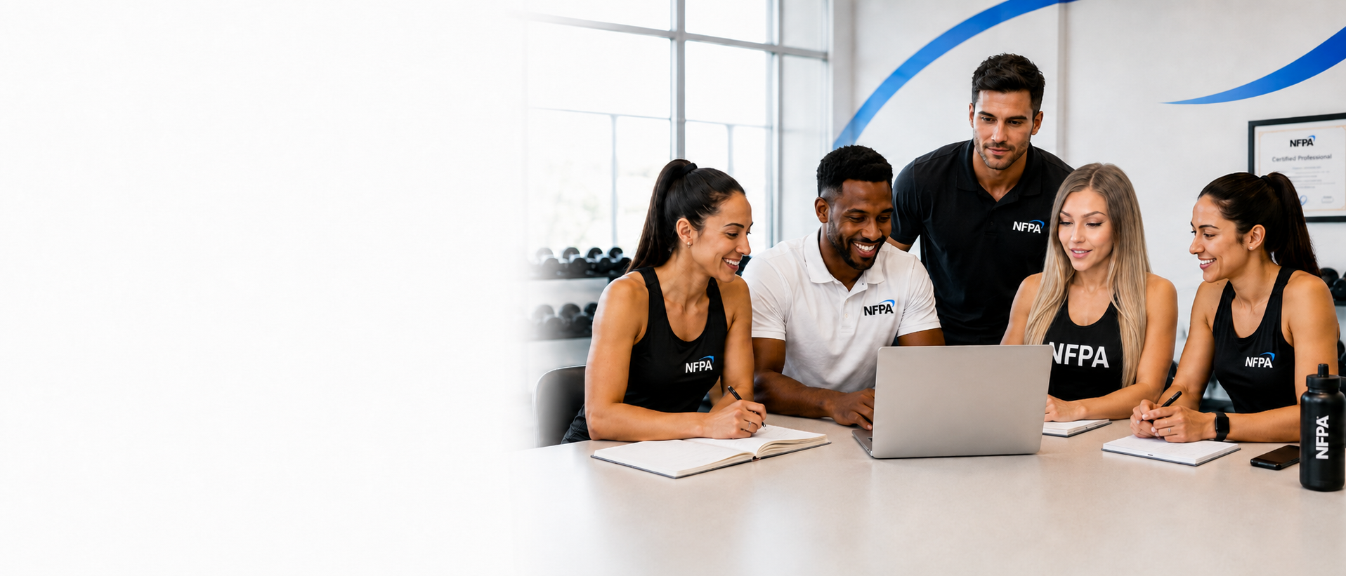 NFPA fitness education support team ready to assist students and certified professionals