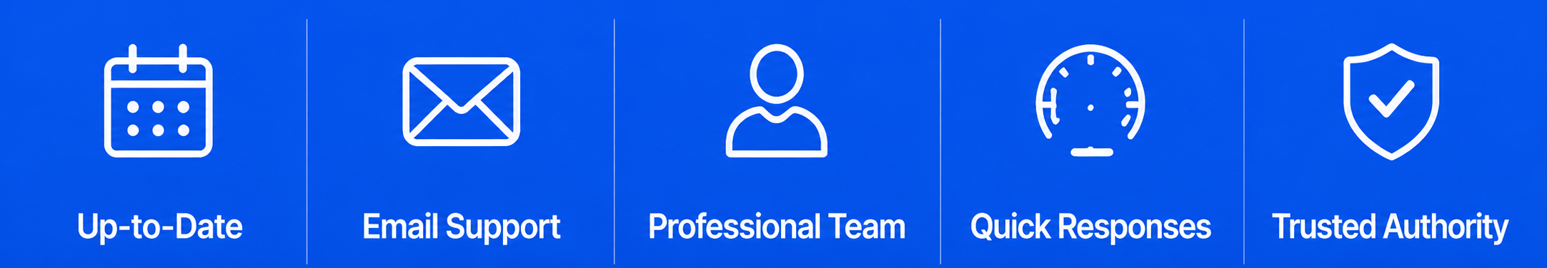 NFPA support includes up-to-date information, email support, a professional team, quick responses, and trusted guidance