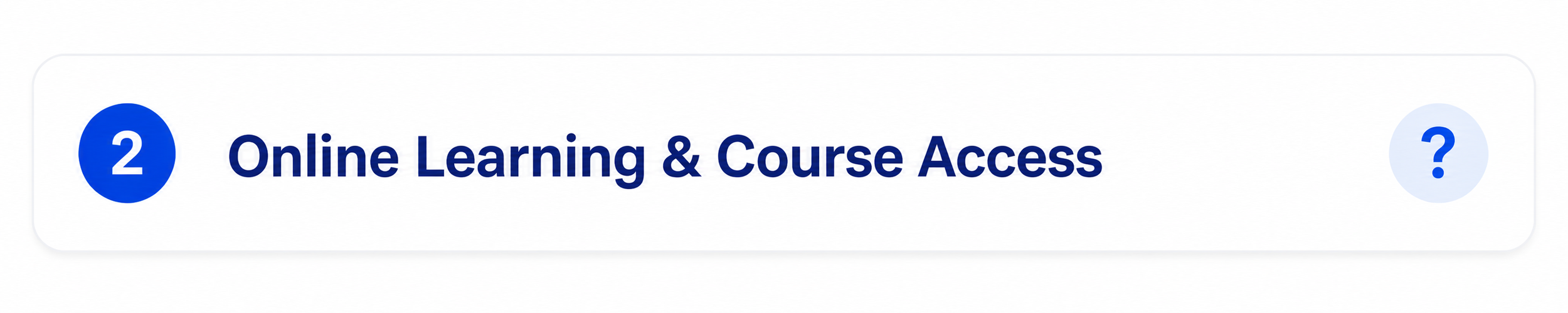 NFPA frequently asked questions about online learning and course access