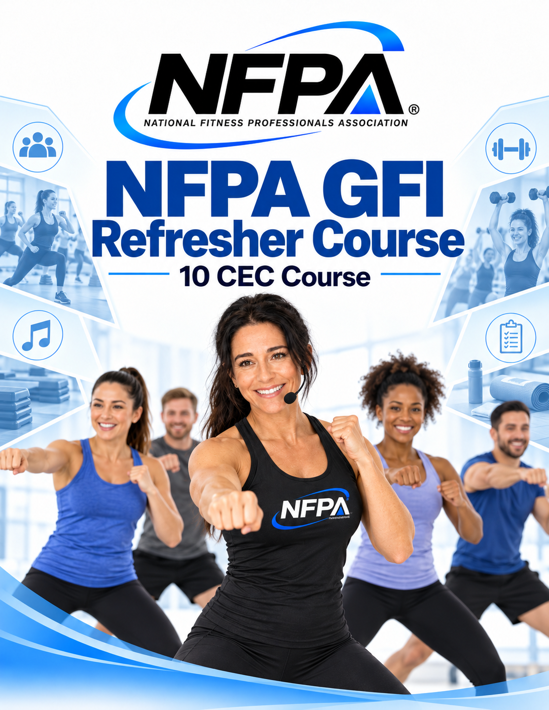 NFPA Group Fitness Instructor Refresher Course — 10 CECs