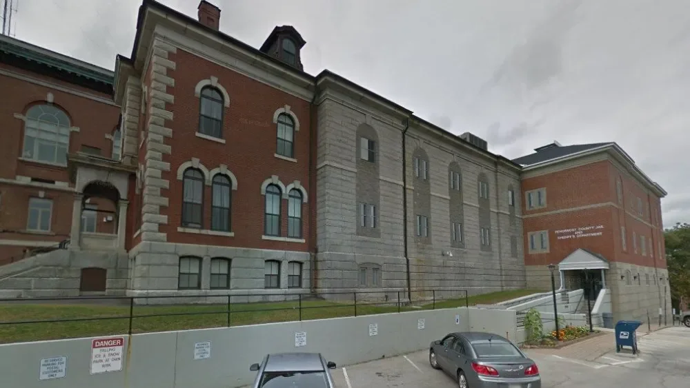 Facade of Penobscot County Jail and Sheriff Department building.