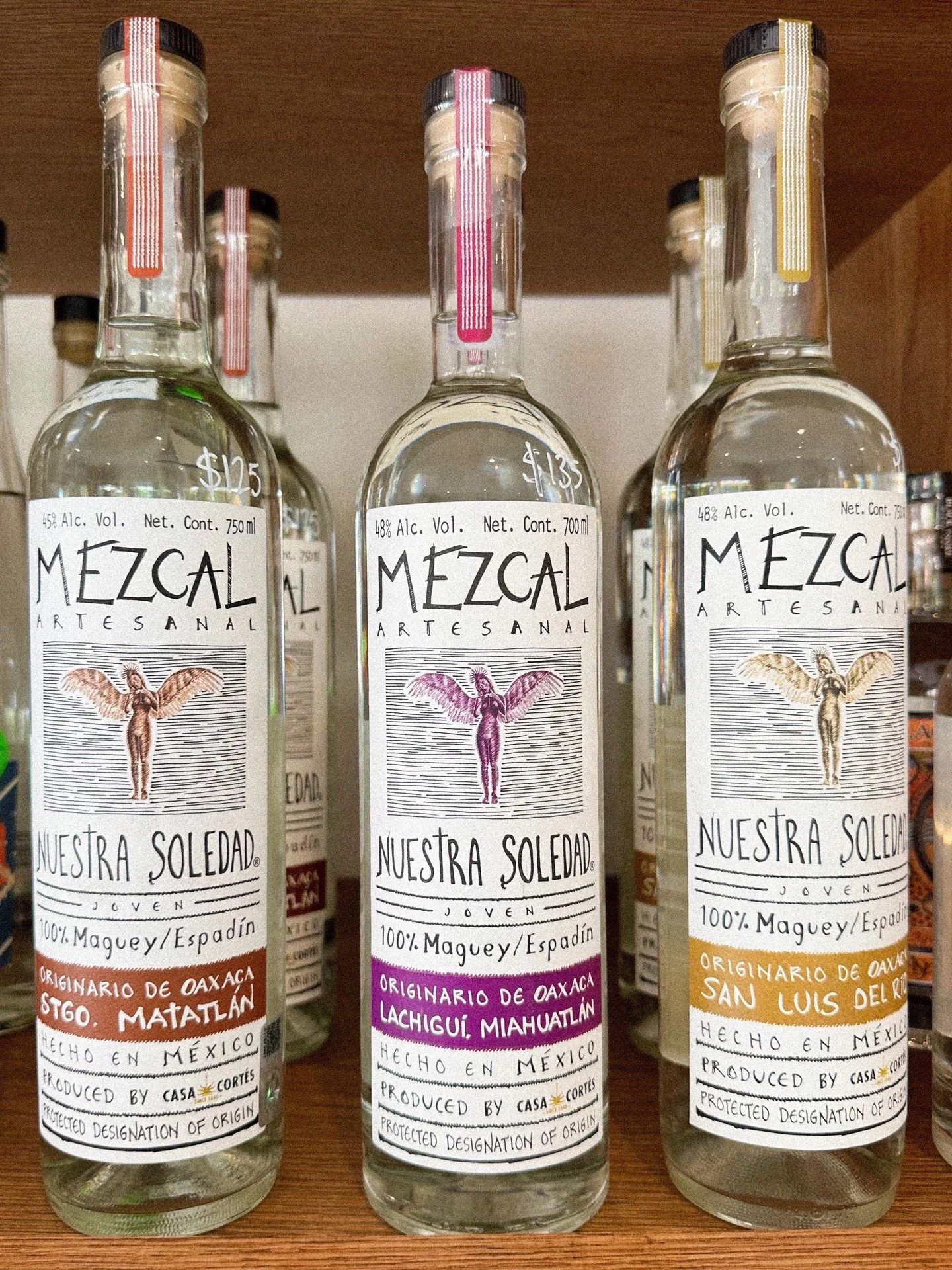 Discover the spirit of Oaxaca 🍃🥃
Nuestra Soledad Mezcal celebrates tradition, terroir, and craftsmanship. Each bottle is made from 100% Espad&iacute;n agave and represents a single village~bringing unique flavors shaped by local land and the Maestr