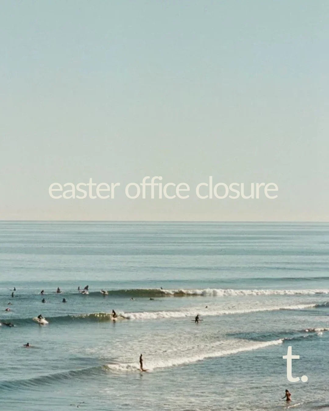 We&rsquo;re taking a short break for the Easter long weekend 🐣

Closed from Friday, 3rd April and back on deck Tuesday, 7th April. 

Wishing you a safe and happy Easter with your people!