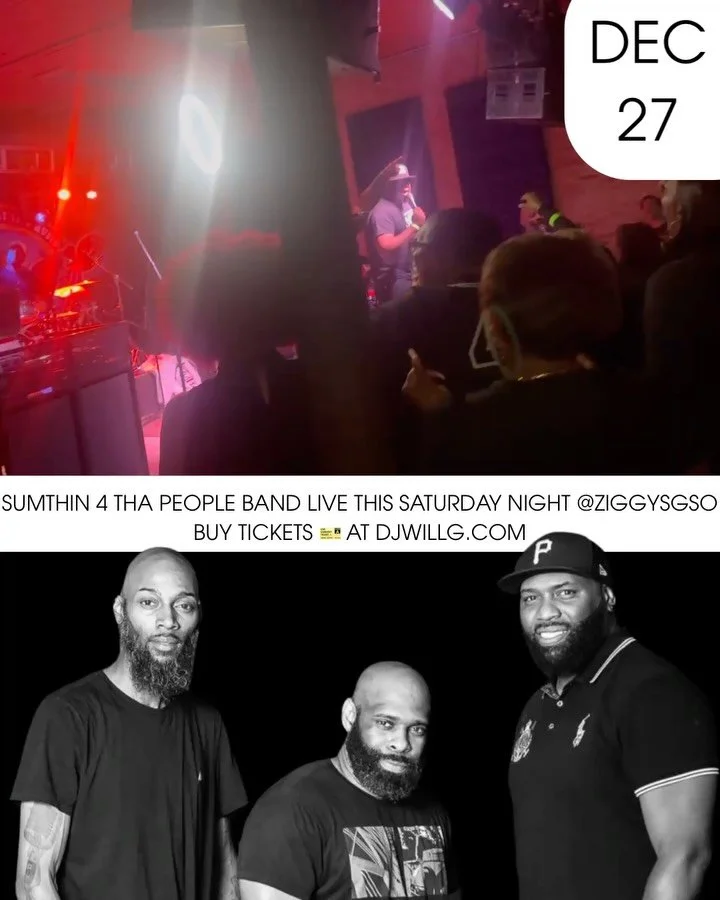 🎶TONIGHT @s4tpmusic  LIVE @ziggysgso 🎶
*********************************************
All roads lead to Ziggy&rsquo;s Greensboro tonight‼️
Click link 🔗 bio for tickets 🎫. Or djwillg.com
Just added five more reserved tables.
Doors open at 9pm. See 
