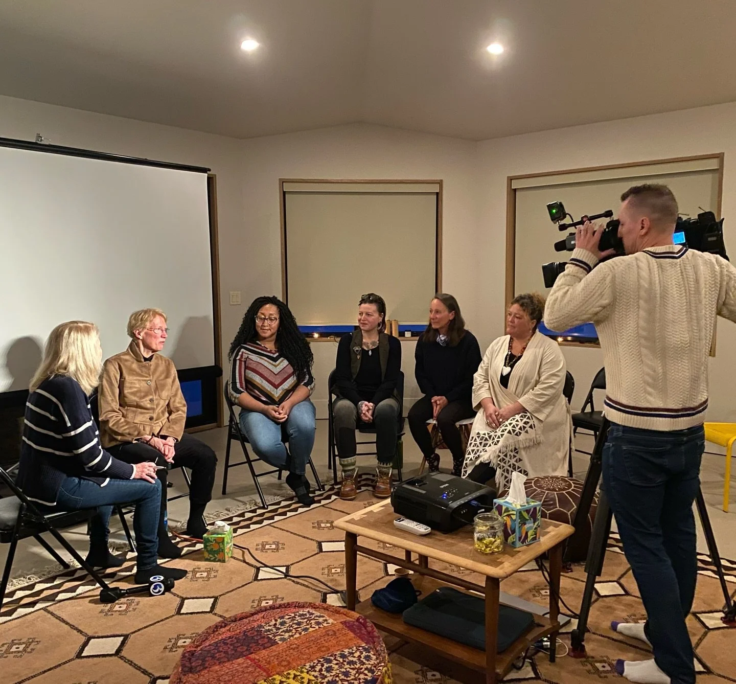 This past weekend, community members from across the region gathered at theGROVE for a screening of My Friend Kim, a documentary by filmmaker Maribeth Abrahms that sparked reflection and meaningful conversation.

The event, coordinated by Sara Davis 