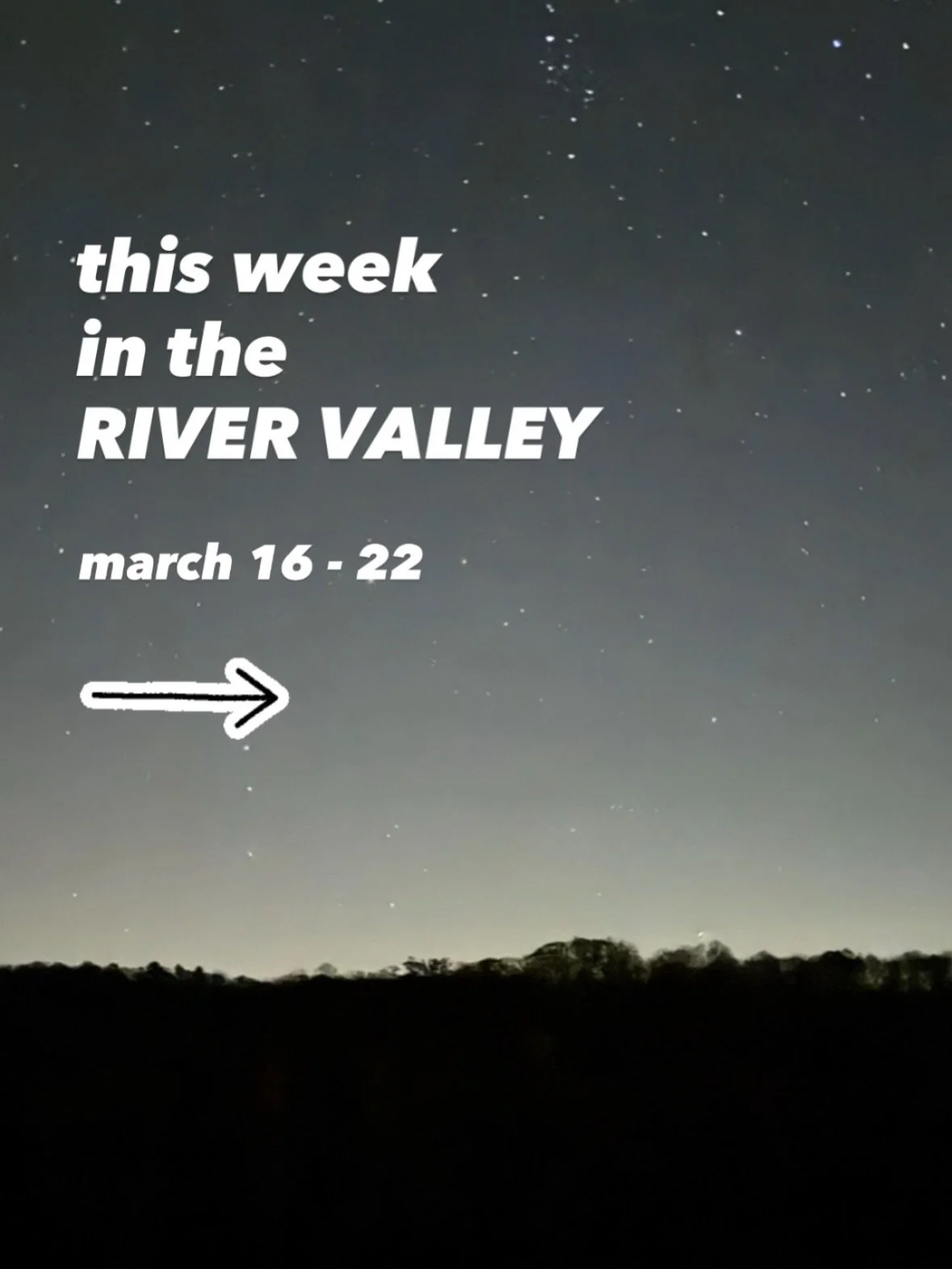 Here are a few things happening around the River Valley this week!

Save. Share. Support Local ♡︎

&bull;

#rvccollective #rvcc #ctrivervalley 
#supportlocal #rivervalleyhappenings