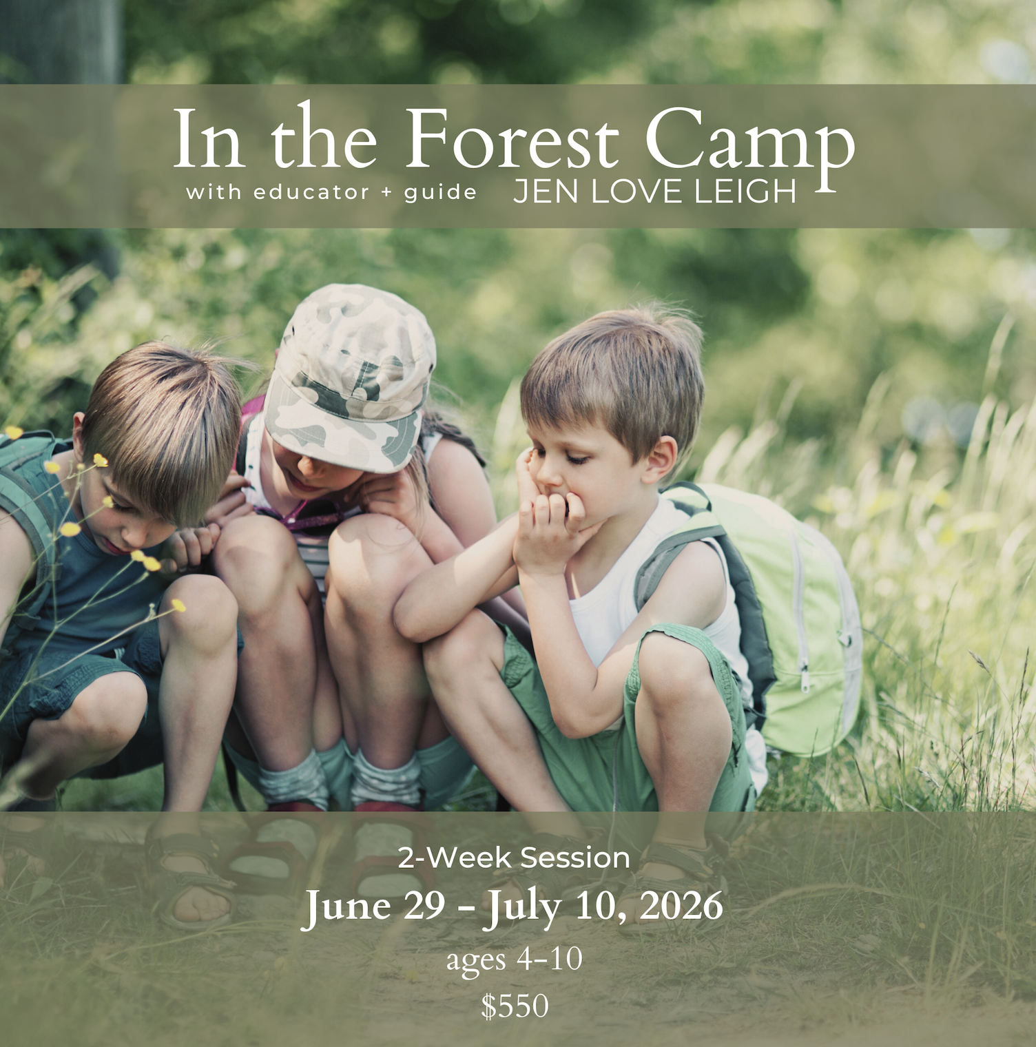 In the Forest Summer Camp // CHESTER