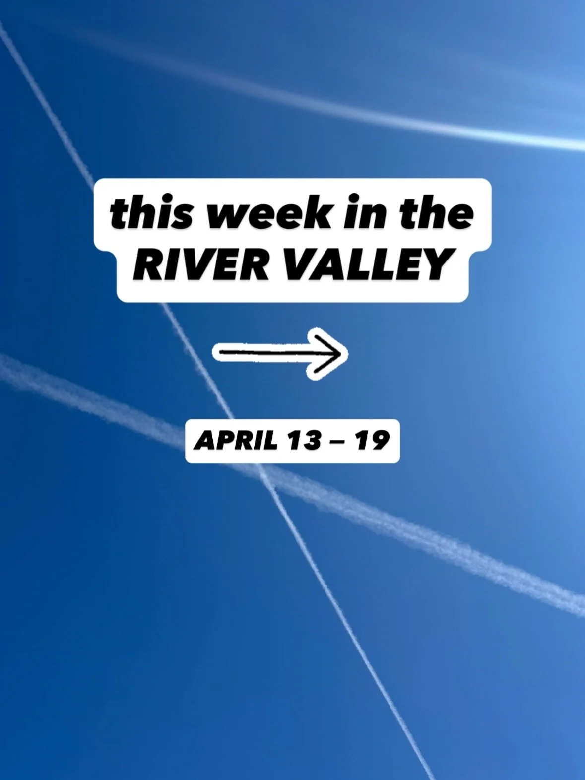Here are a few things happening around the River Valley this week!

Save. Share. Support Local ♡︎

&bull;

#rvccollective #rvcc #ctrivervalley 
#supportlocal #rivervalleyhappenings