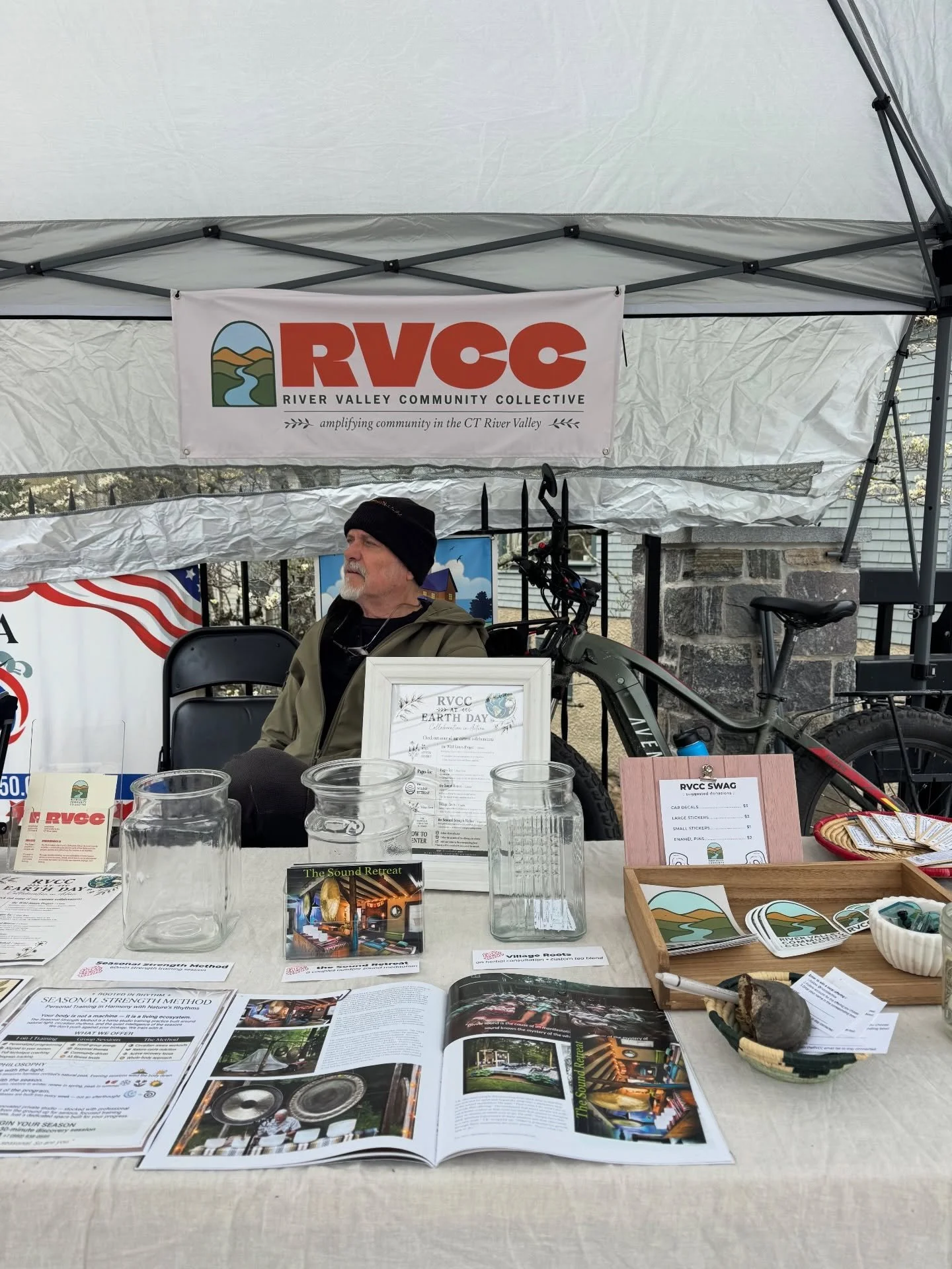 A little late&hellip; but Earth Day energy doesn&rsquo;t expire 🌎✨

A couple weeks ago, theRVCC showed up in Chester with RVCC swag, wildflower seeds, local collaborations, good conversations, and a whole lot of heart.

And honestly? It reminded us 