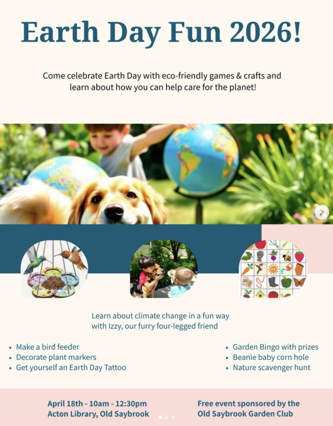 Earth Day Fun // OLD SAYBROOK