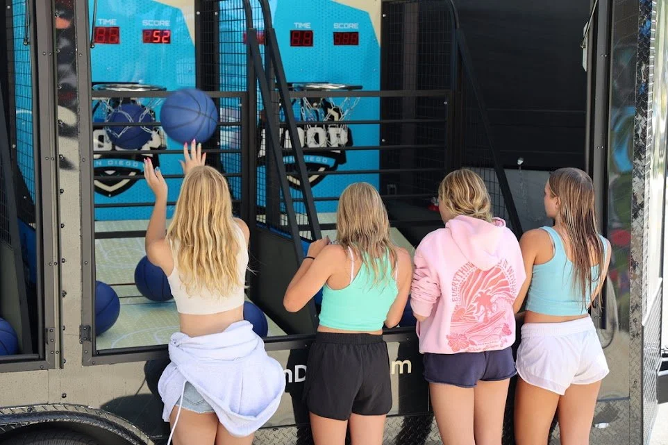 Hoop Raleigh: Bring Holiday Fun to Your Events with an Arcade Basketball Trailer