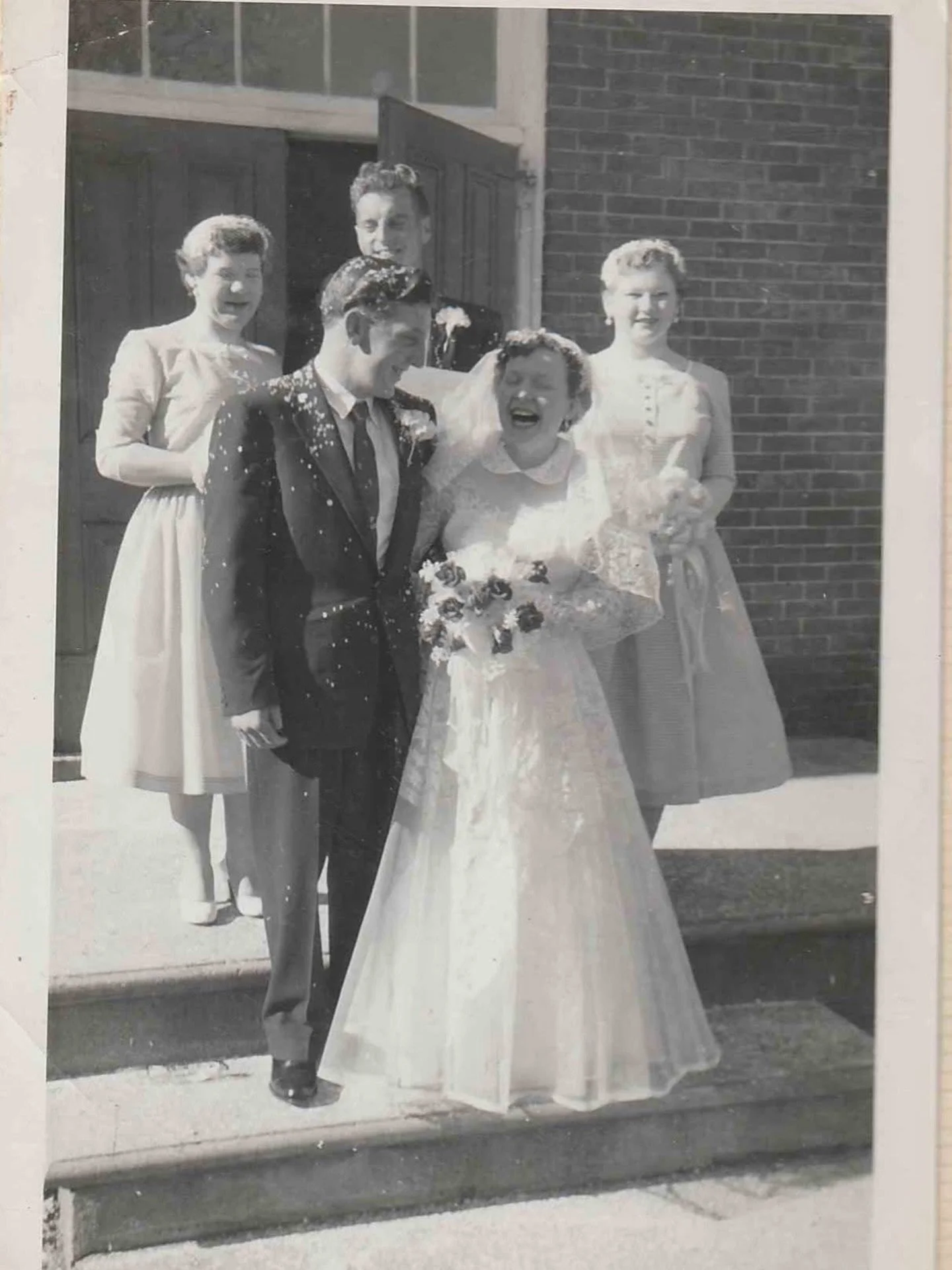 On this day, 70 years ago, Allen and Johanna (my grandparents ❤️) were married just south of Fogorig in Prince Edward County. This photo holds so much joy, and little did they know then, all the memories and moments to come.

Our greatest hope is to 