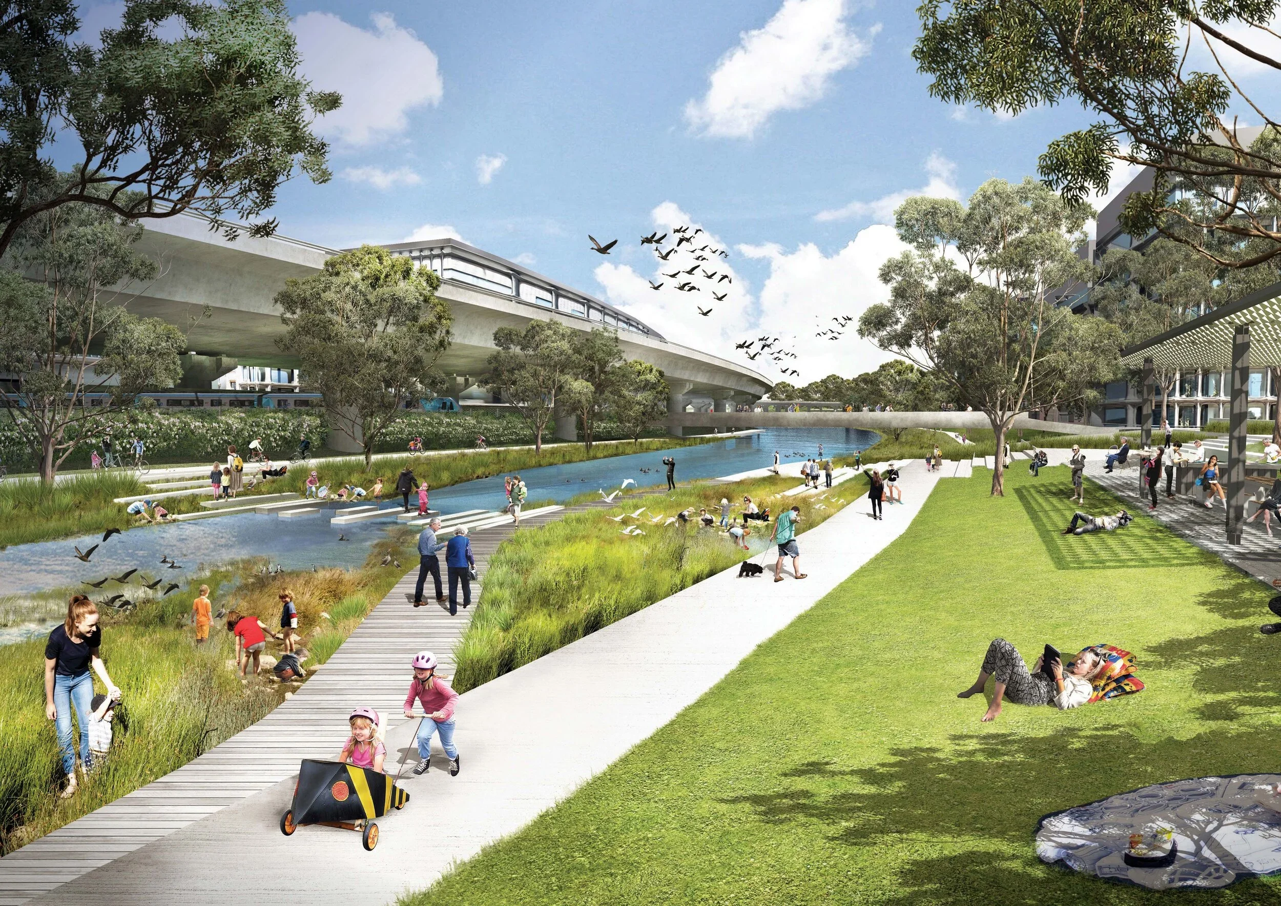 Moonee Ponds Creek ~ City of Melbourne