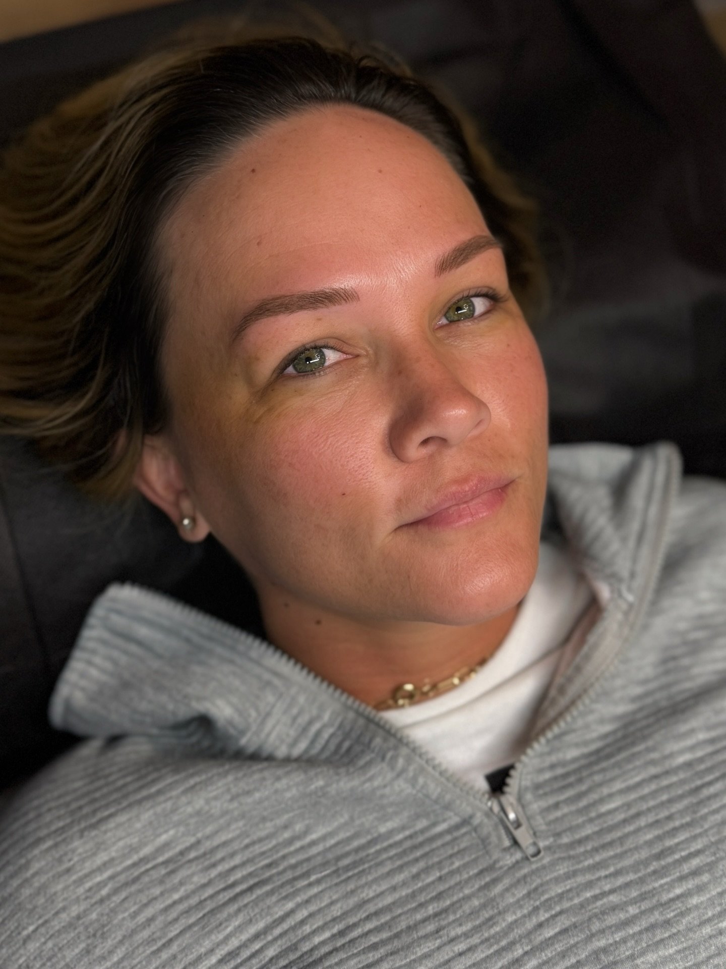 Brow pencil.. don&rsquo;t need her 🚮

Ok ok, real talk you don&rsquo;t actually need to throw away your makeup after PMU, bc this does not replace makeup, it enhances your natural beauty. PMU will never be full glam, BUT it will change the game for 