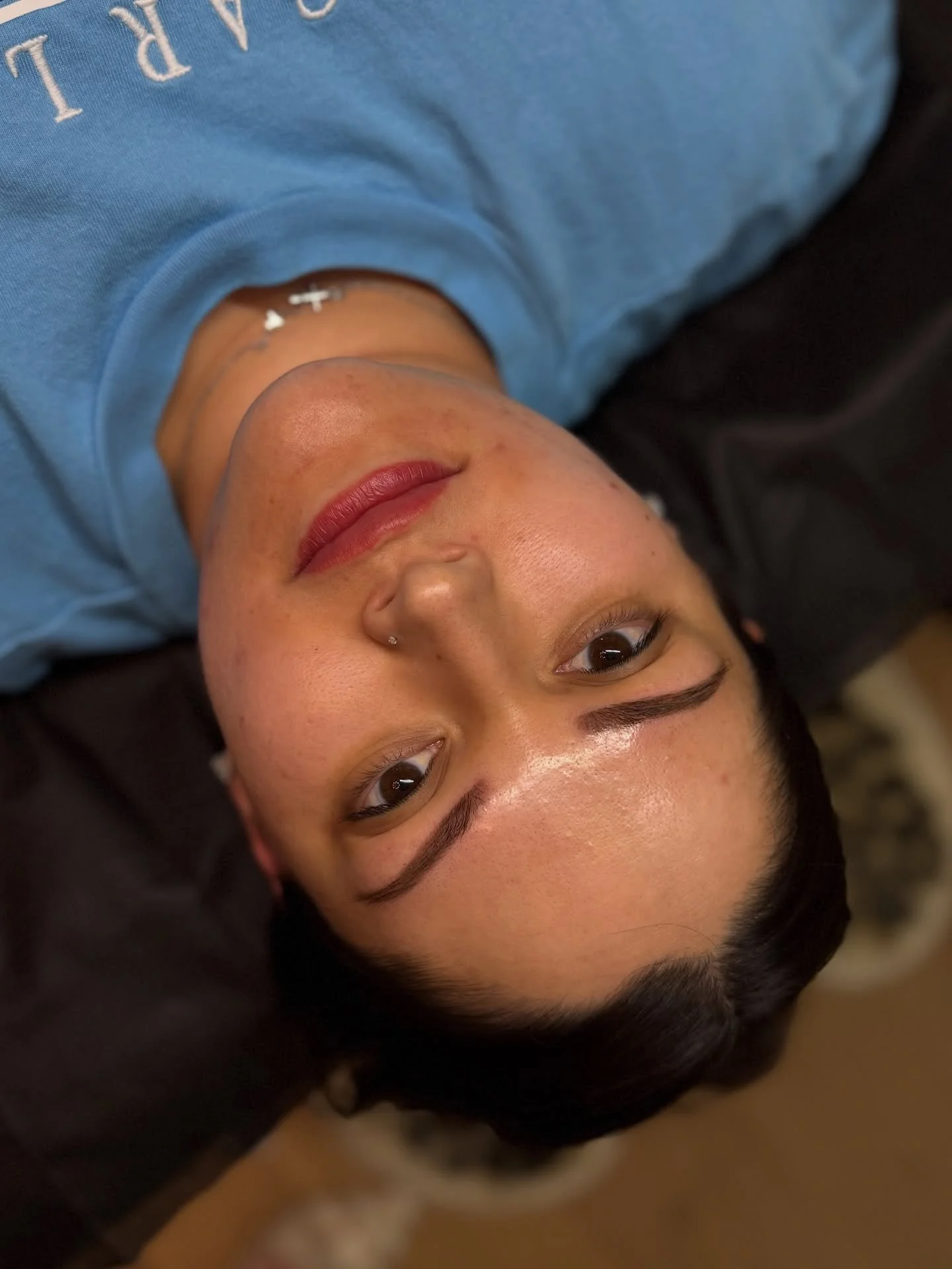 swift to see her brows after 1.5 years before annual color boost

soft ombr&eacute; powder brow for this gorgeous gal 

#browtint #powderbrow