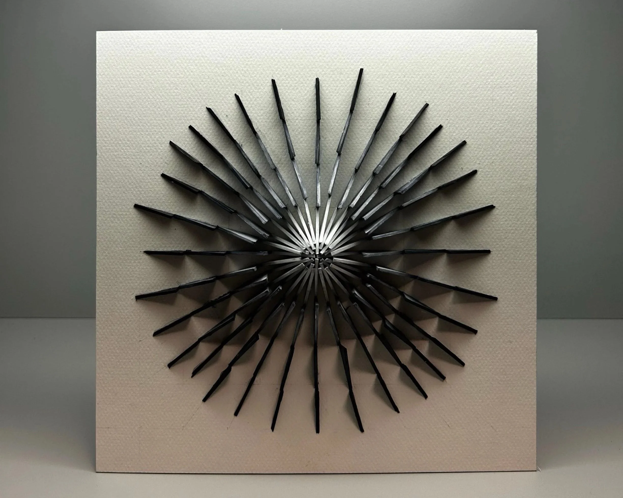 Bas Relief "Emphasis", 2025, Mediums: Alcohol-Based Markers; Illustration Board (Savannah College of Art and Design)