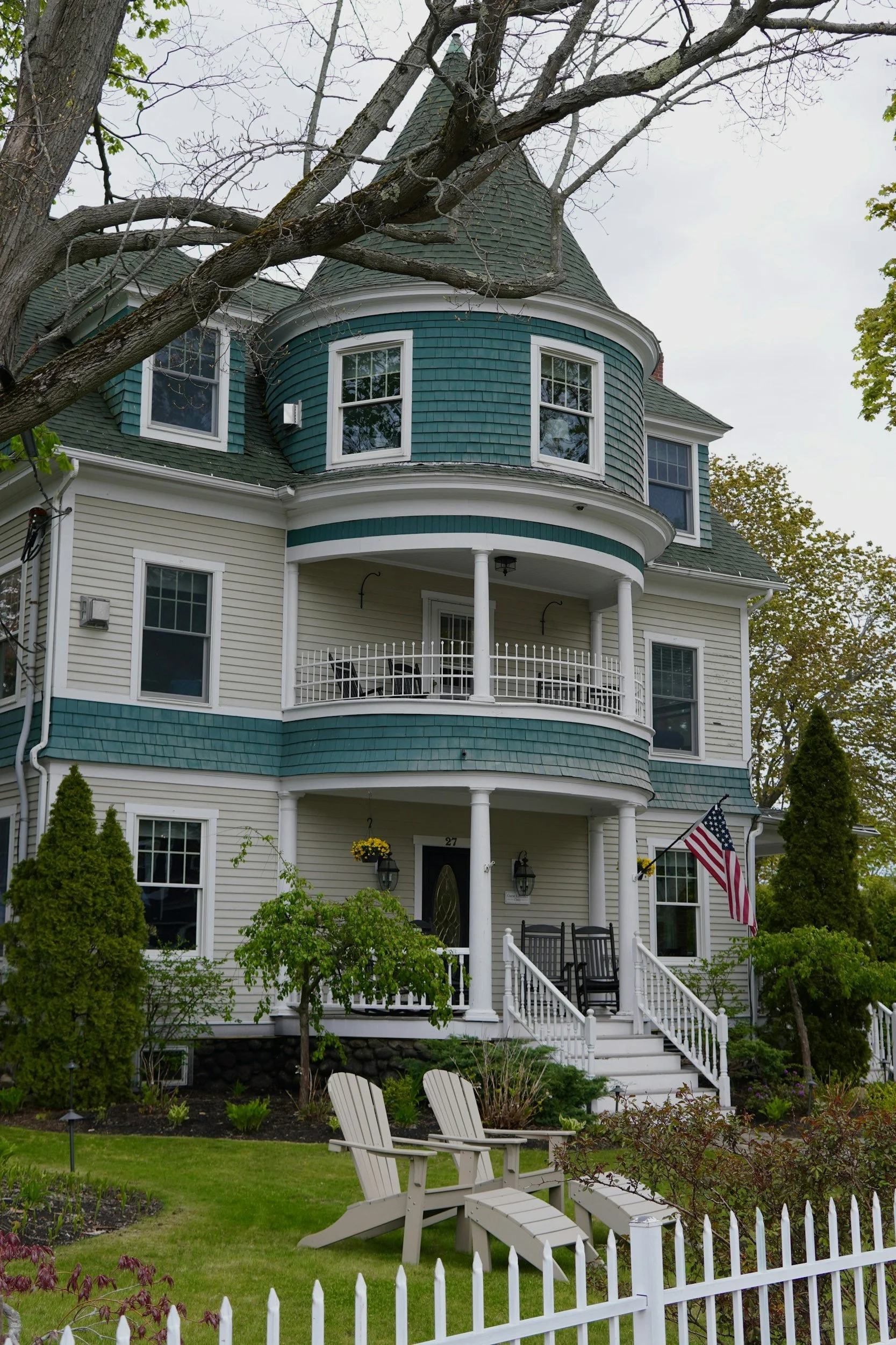 Two Houses One Block Apart in Traverse City. Only One Needs Permission to Rebuild Its Porch.