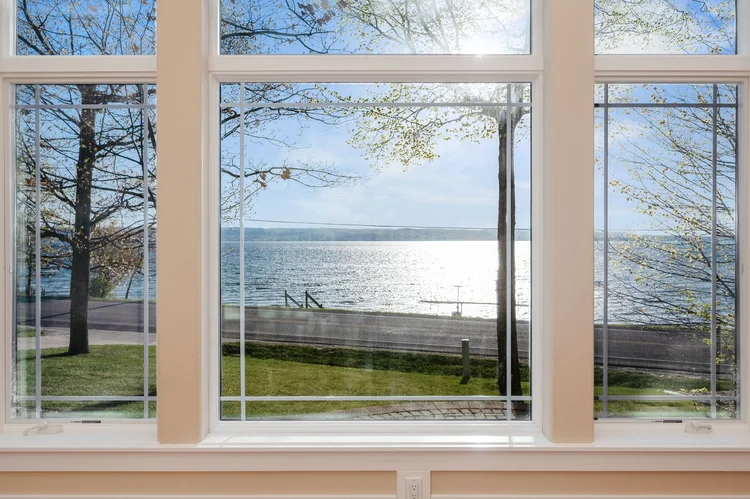 West Bay through the great room windows