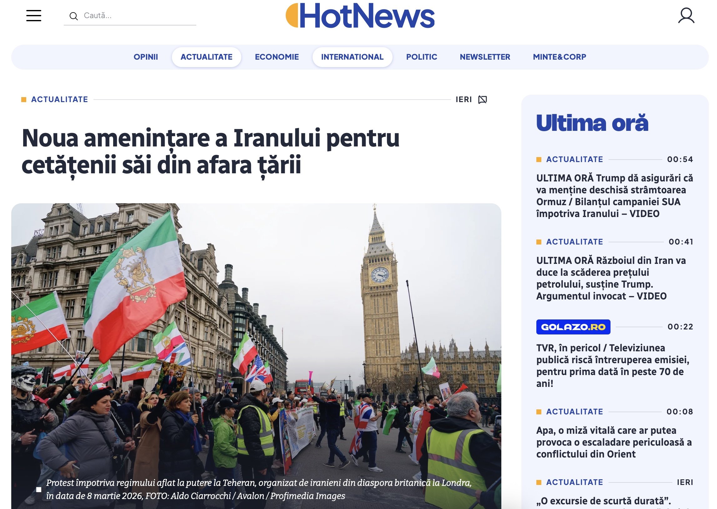 Hot News Russia 09:03:26