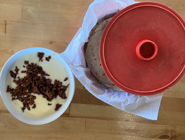 Queso Fundido with Chorizo