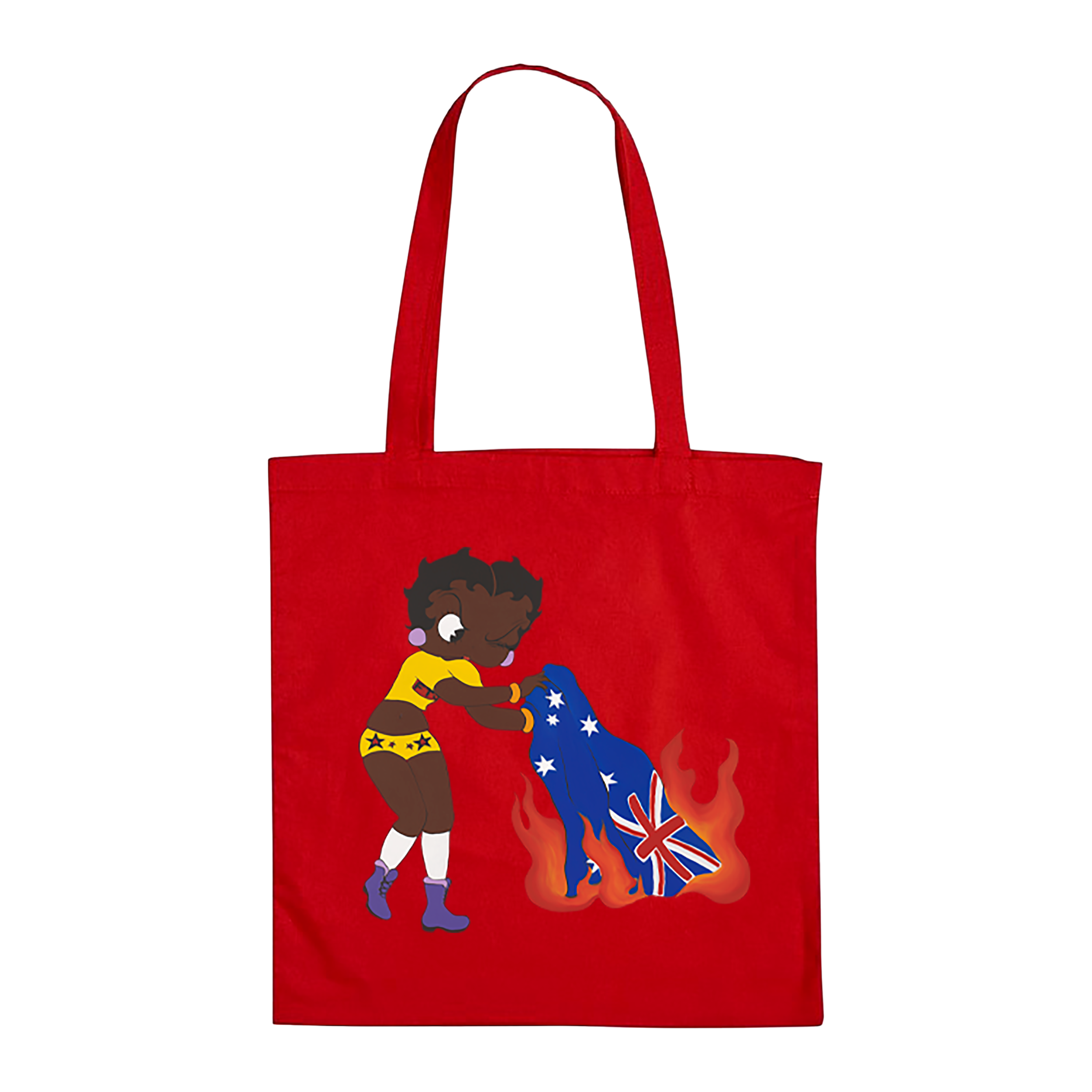 Blak Betty Burns the Colony Tote Bag