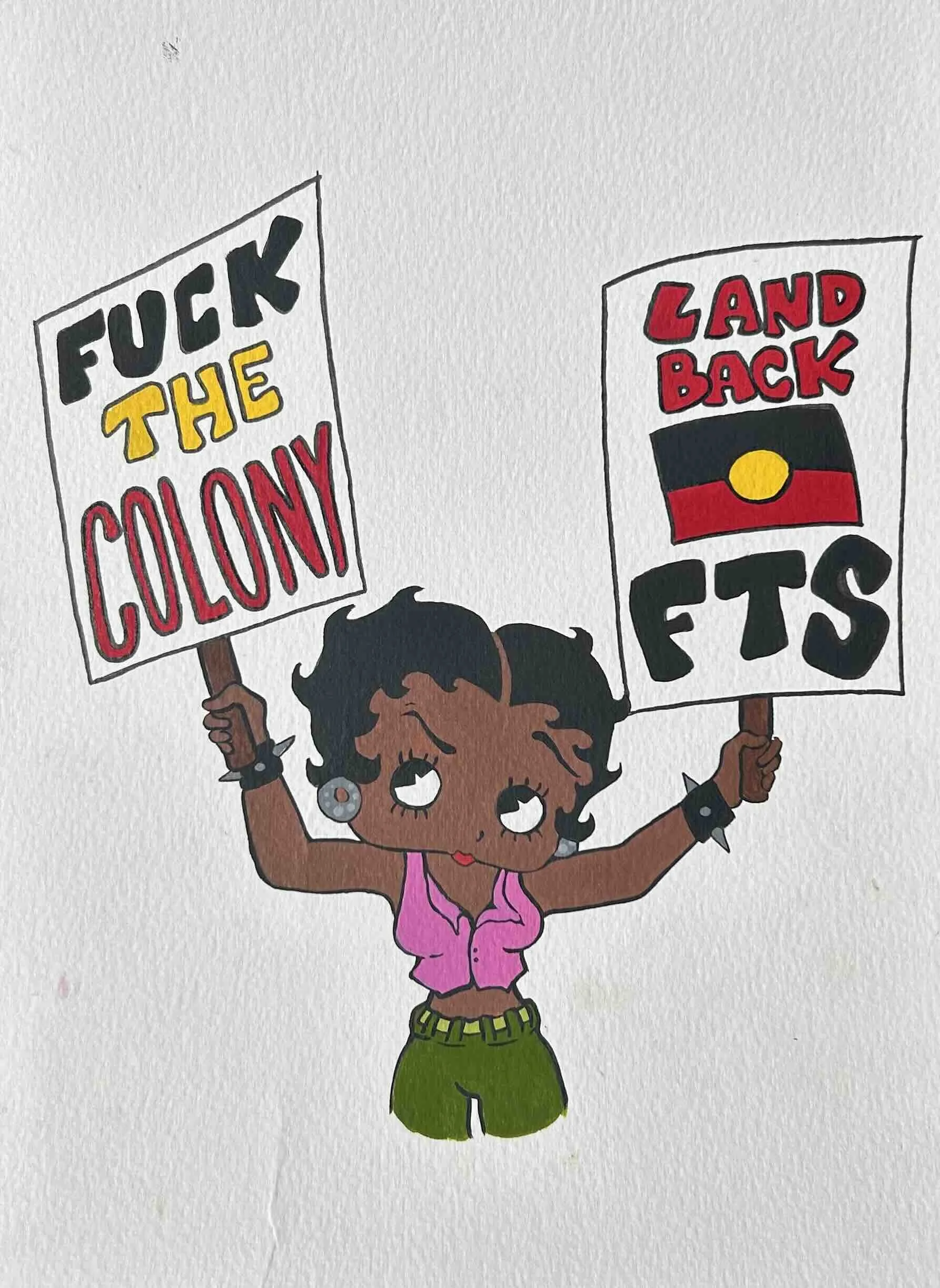 Acrylic on archival paper 