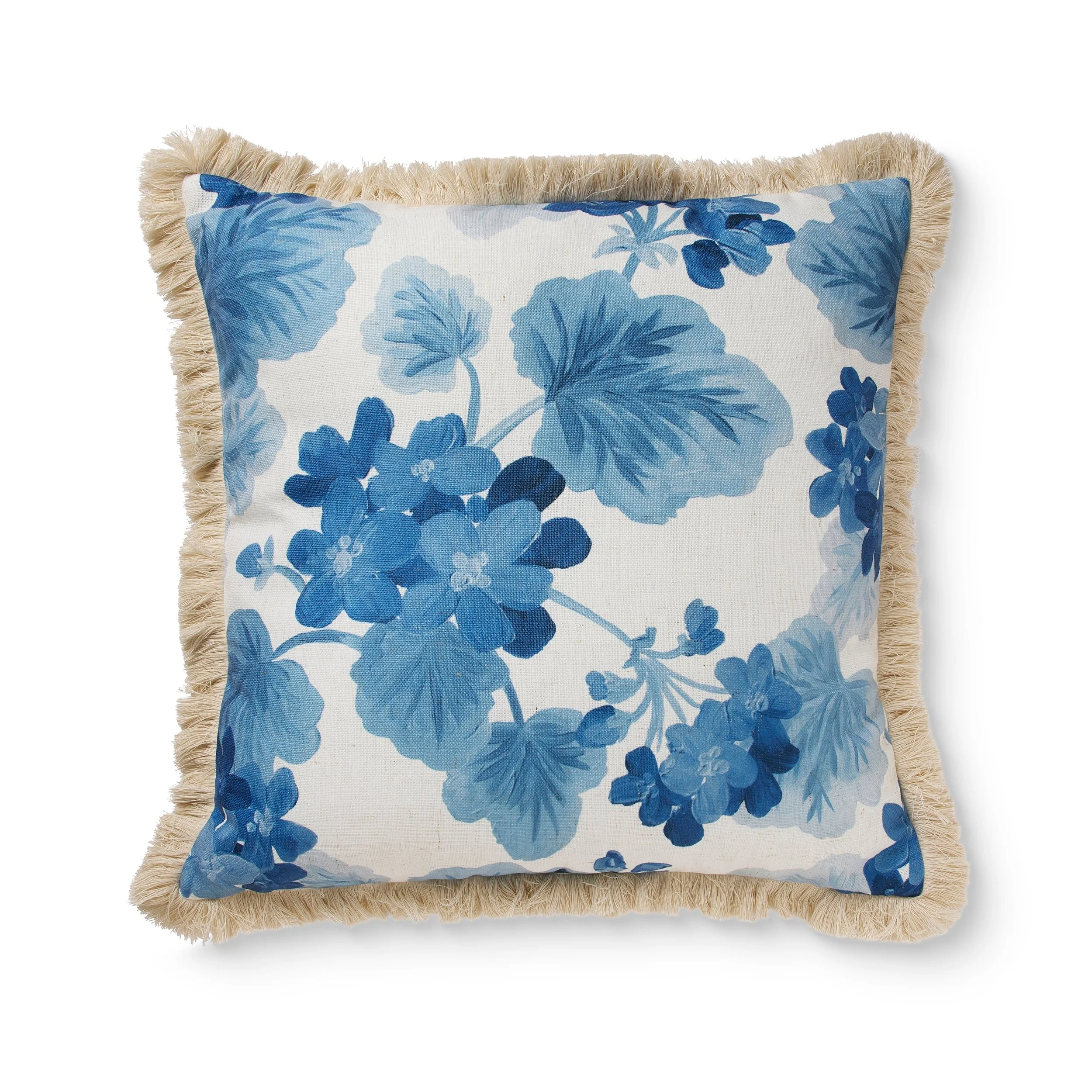 Geranium Blue Cushion