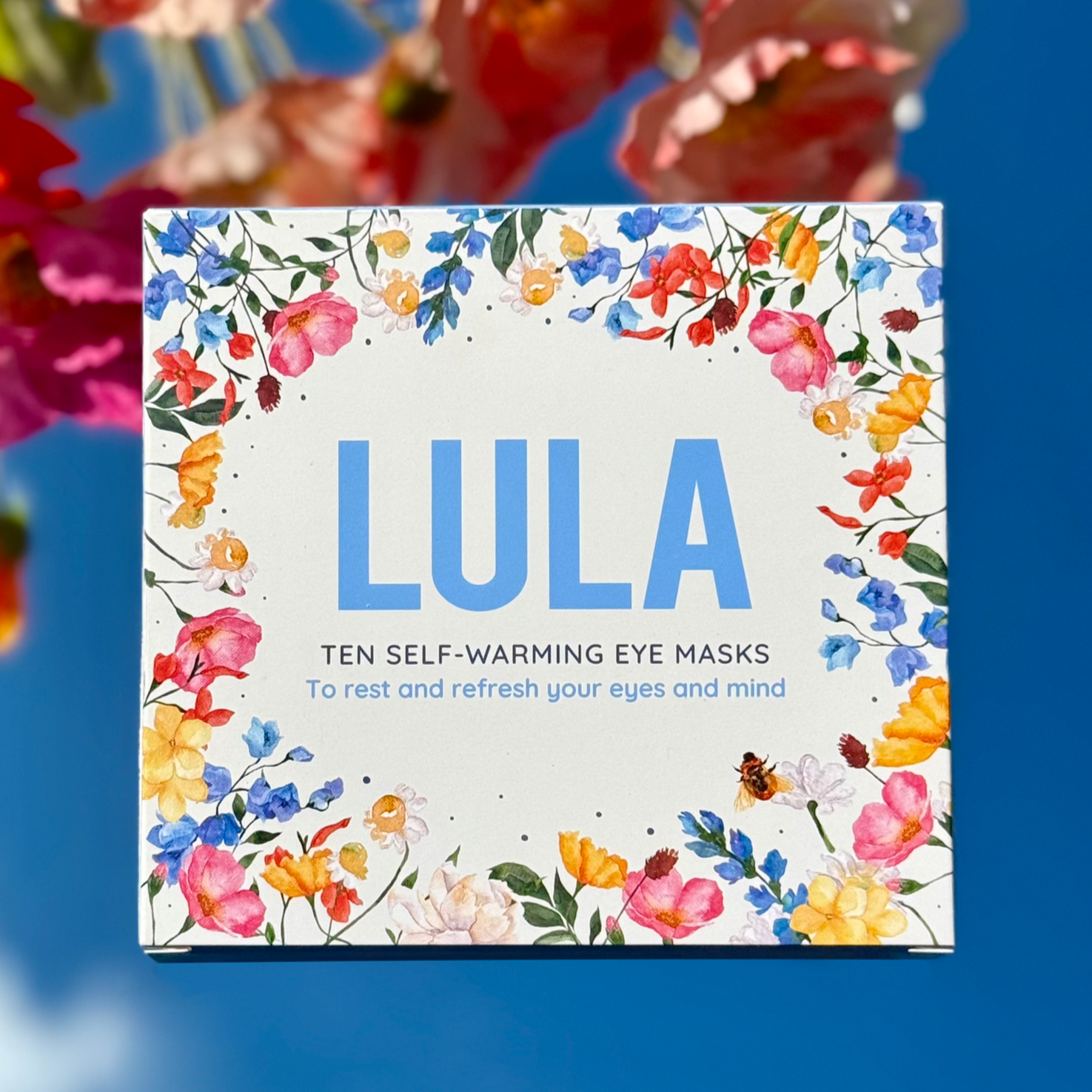 Lula Mixed Box of 10 Self-Warming Eye Masks