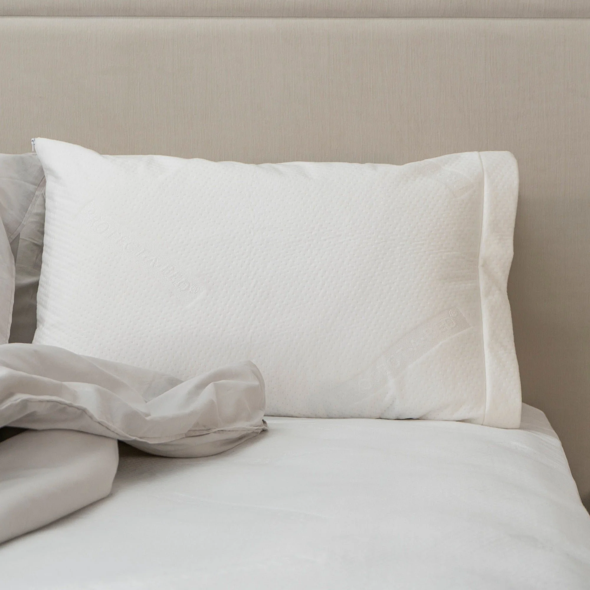Protect-A-Bed Signature Tencel™ Jacquard Waterproof Pillow Protector (view 3) at Oaten’s Beds R Us Casino