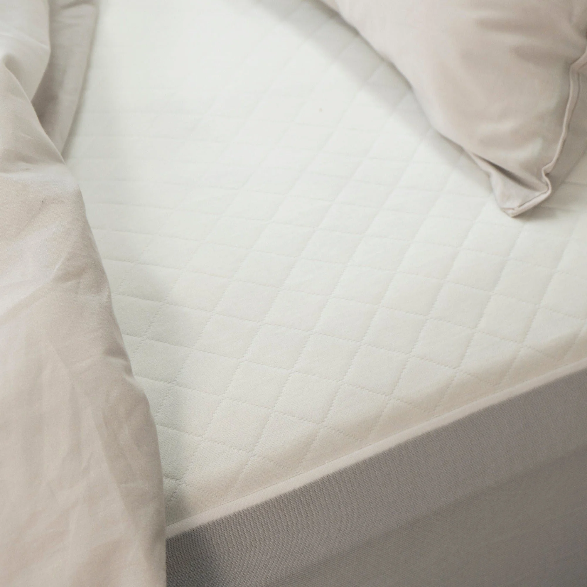 Protect-A-Bed Cumulus™ Cotton Jacquard Fitted Waterproof Mattress Protector (view 4) at Oaten’s Beds R Us Casino