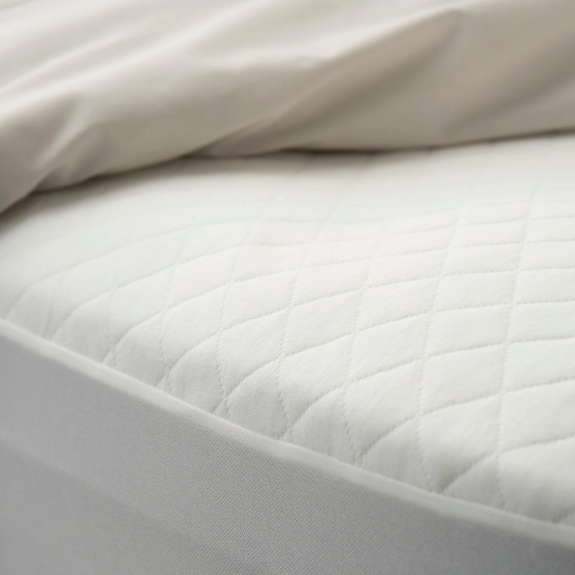 Protect-A-Bed Cumulus™ Cotton Jacquard Fitted Waterproof Mattress Protector (view 6) at Oaten’s Beds R Us Casino