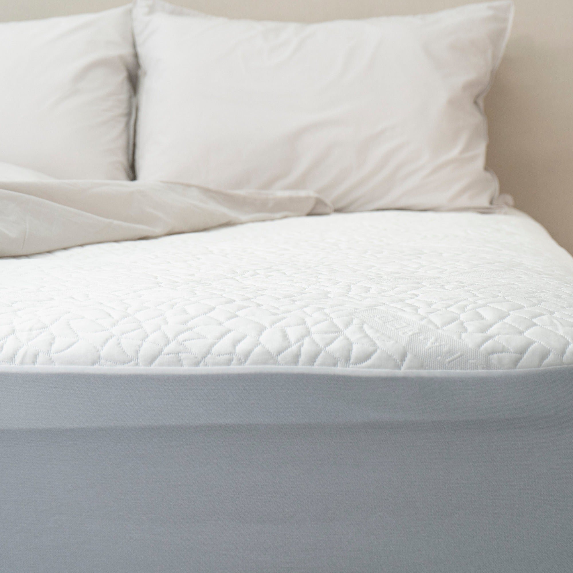 Protect-A-Bed Arctic Chill® Polartex™ Jacquard Fitted Waterproof Mattress Protector (view 3) at Oaten’s Beds R Us Casino