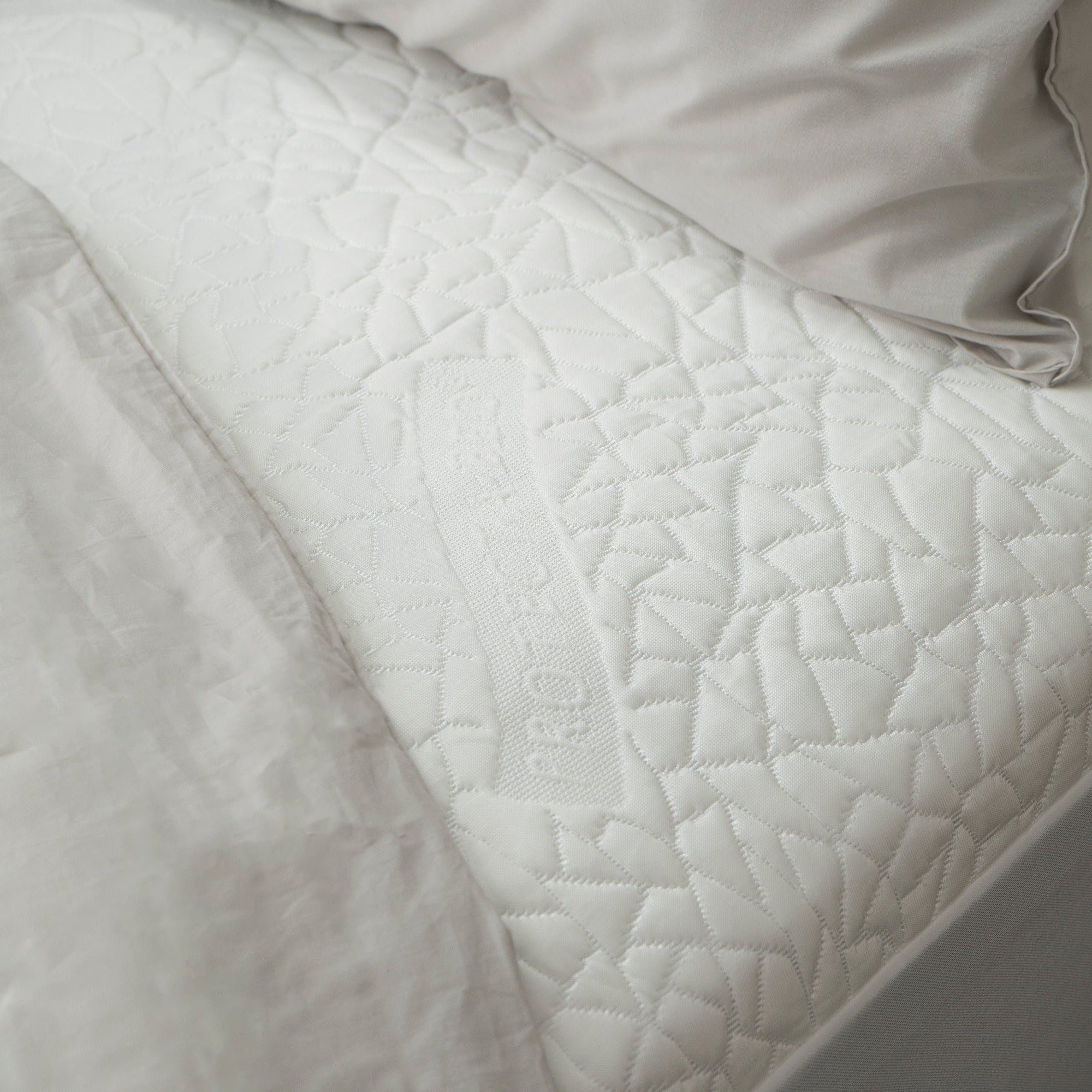 Protect-A-Bed Arctic Chill® Polartex™ Jacquard Fitted Waterproof Mattress Protector (view 4) at Oaten’s Beds R Us Casino