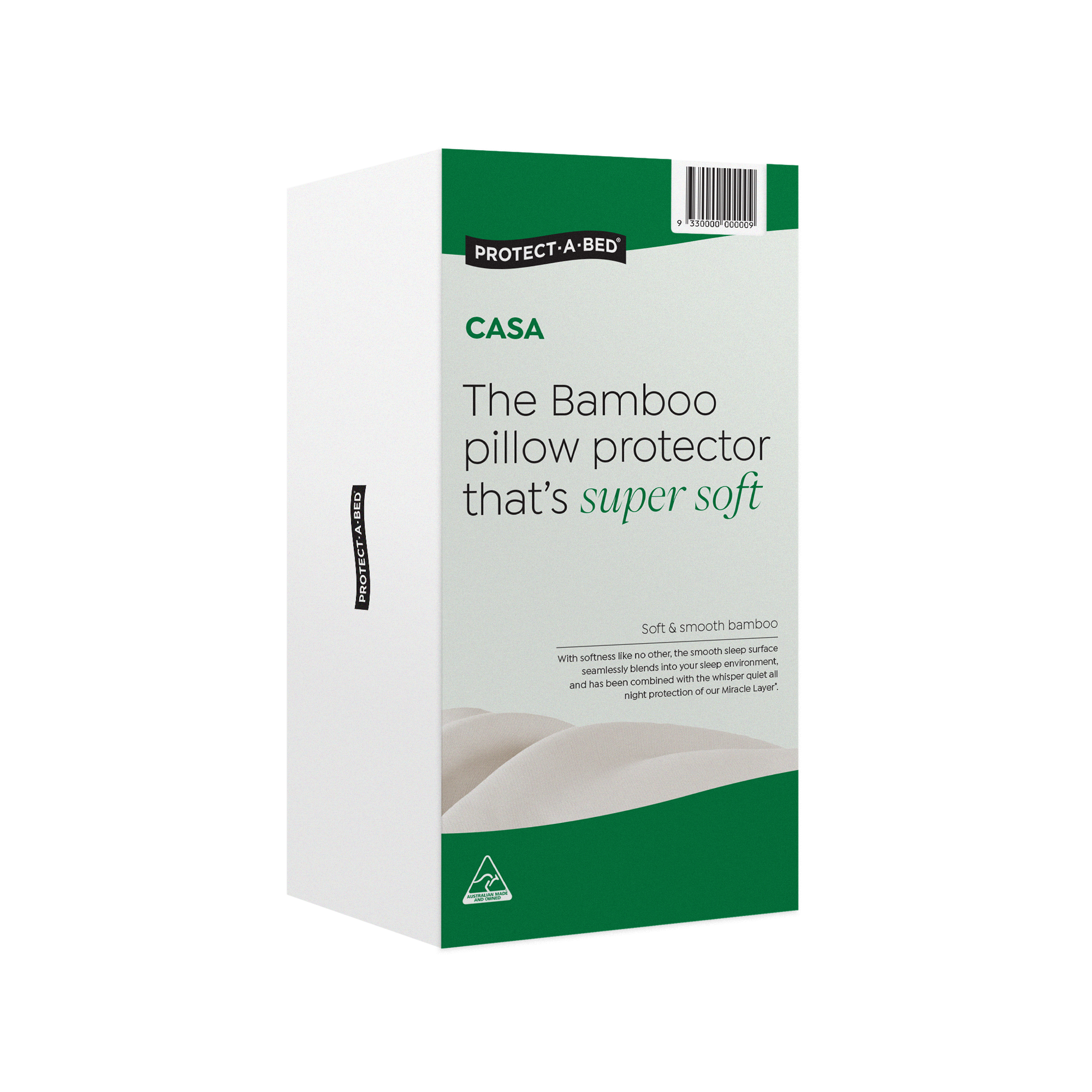 Protect-A-Bed Casa Bamboo Jersey Waterproof Pillow Protector at Oaten’s Beds R Us Casino