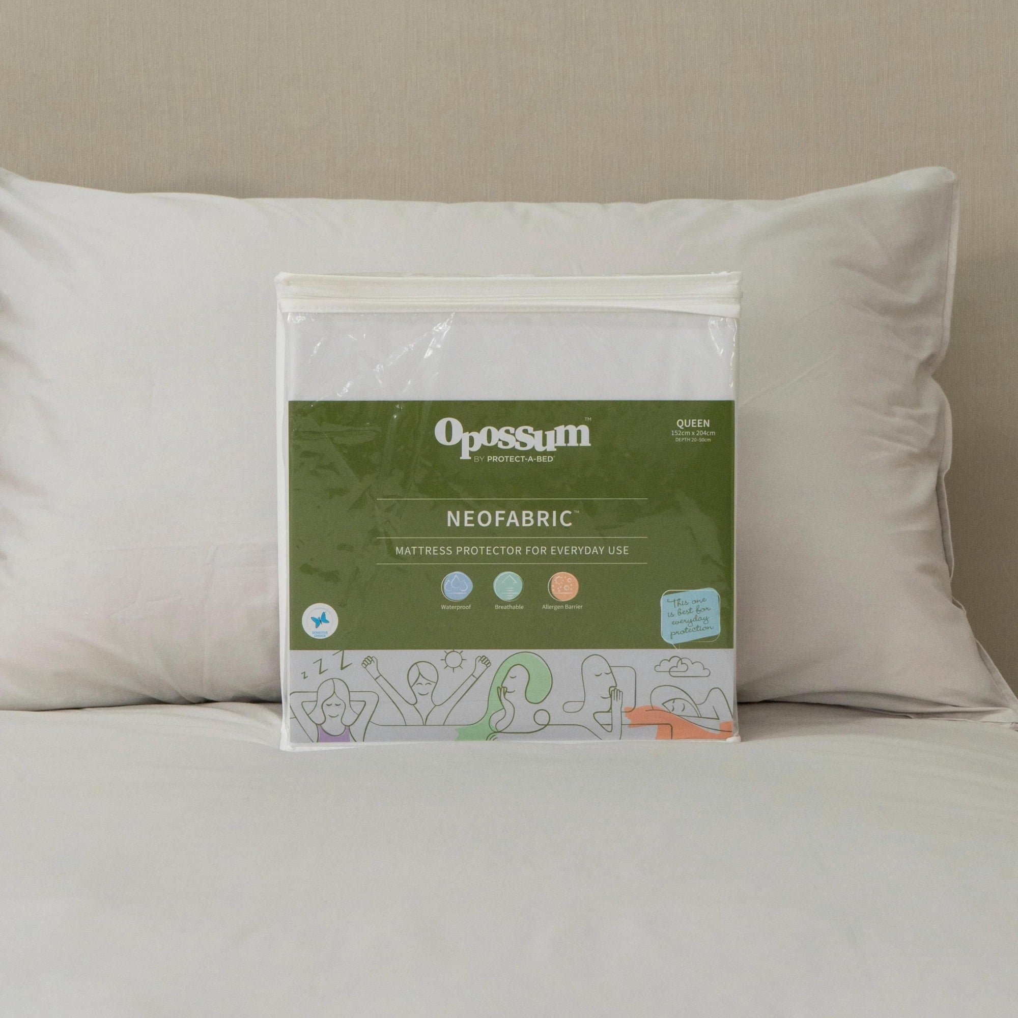 Protect-A-Bed Neofabric™ Fitted Waterproof Mattress Protector (view 2) at Oaten’s Beds R Us Casino