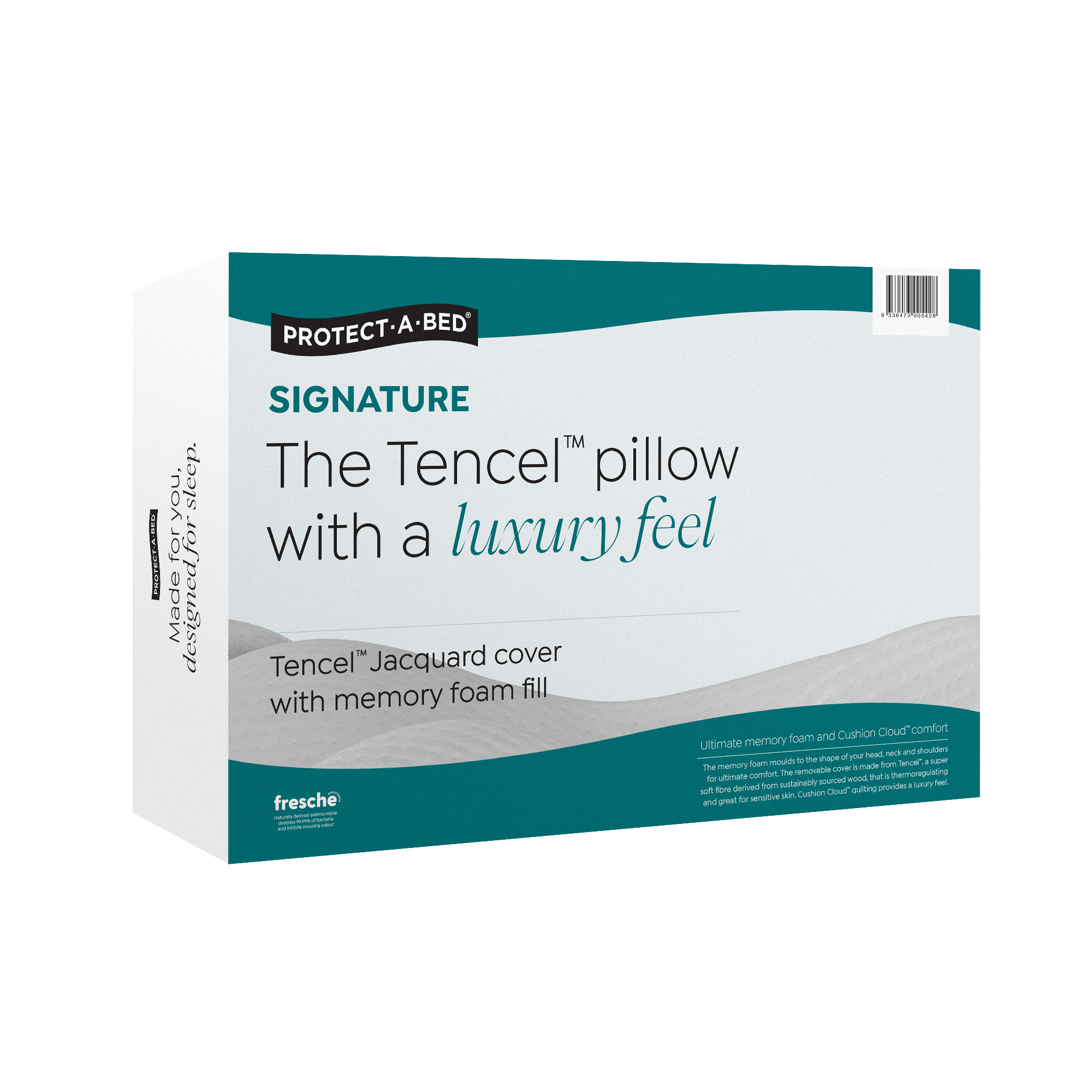 Protect-A-Bed Signature Tencel™ Jacquard Memory Foam Pillows at Oaten’s Beds R Us Casino