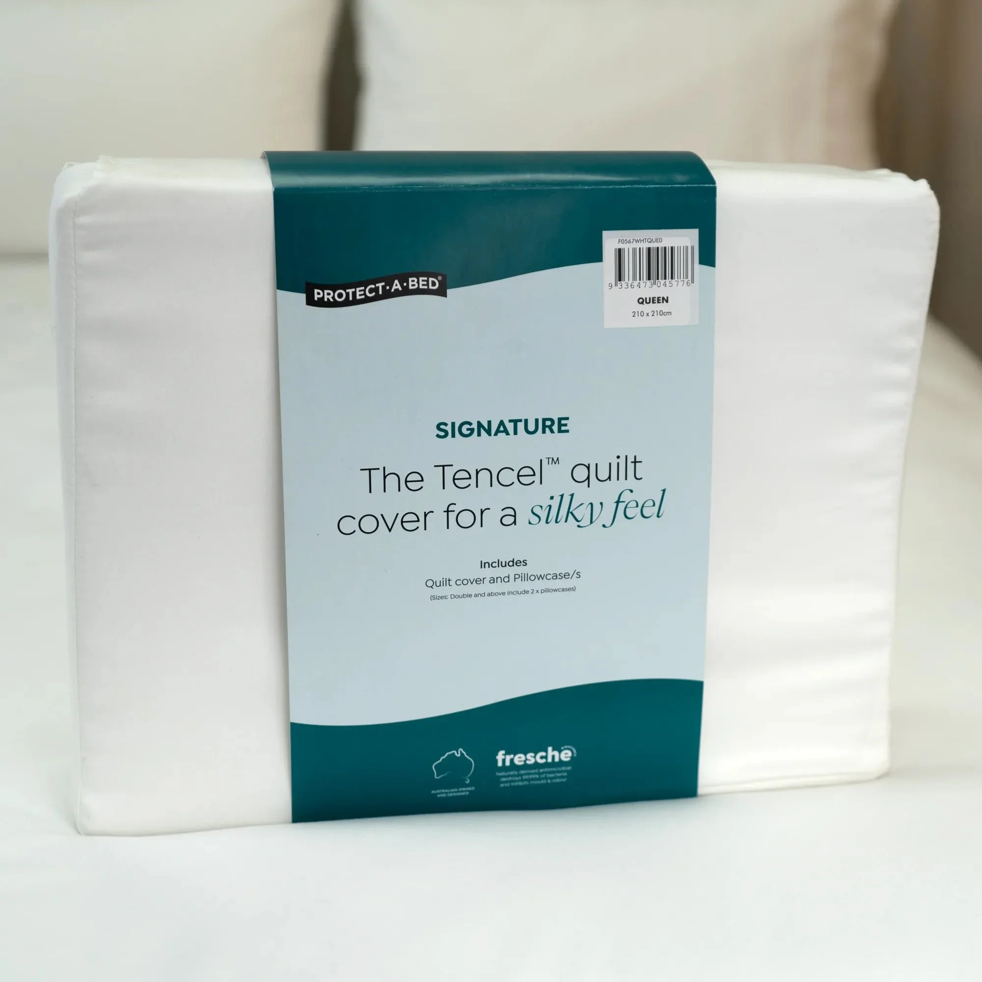 Protect-A-Bed Signature Tencel™ Quilt Cover Sets at Oaten’s Beds R Us Casino
