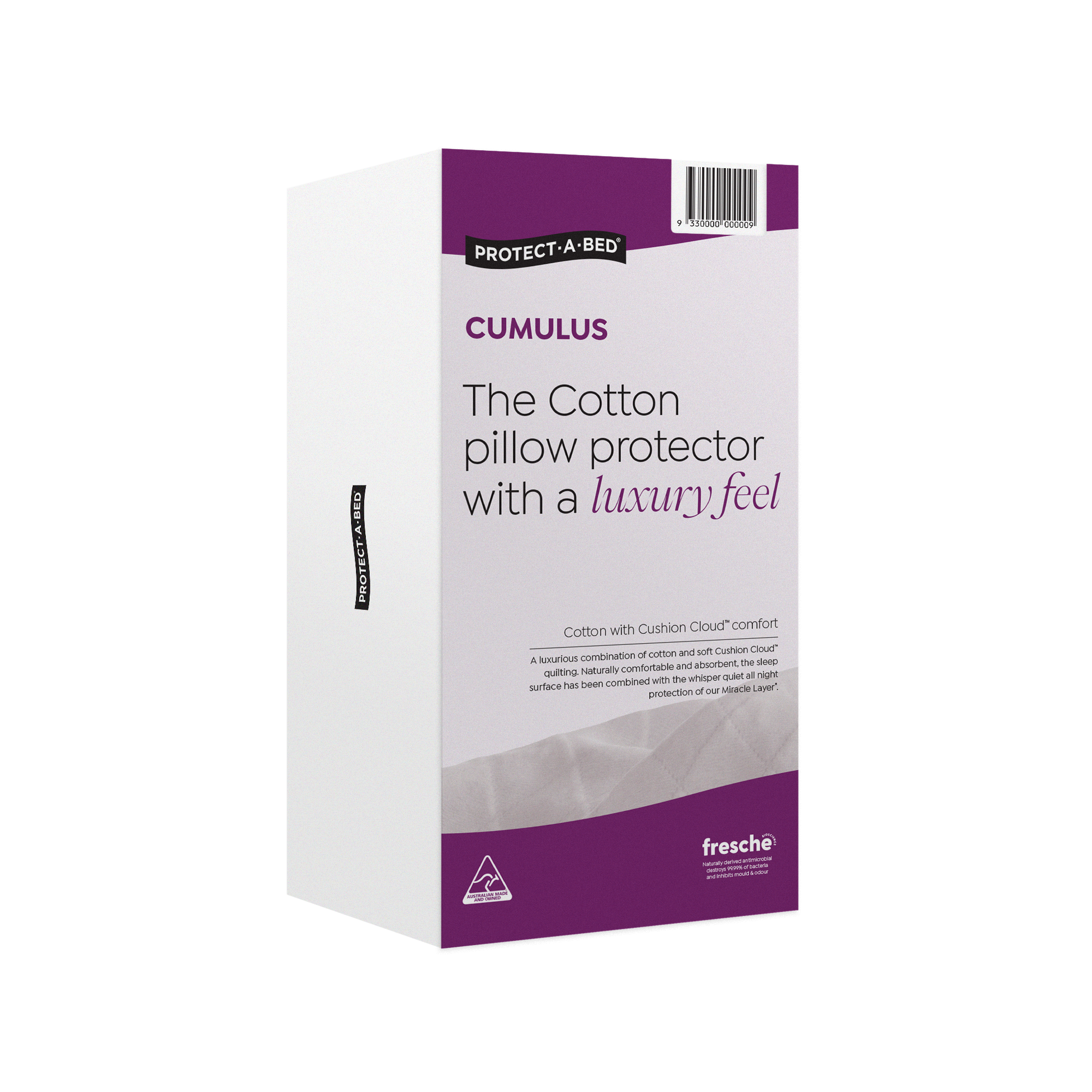 Protect-A-Bed Cumulus™ Cotton Jacquard Waterproof Pillow Protector at Oaten’s Beds R Us Casino