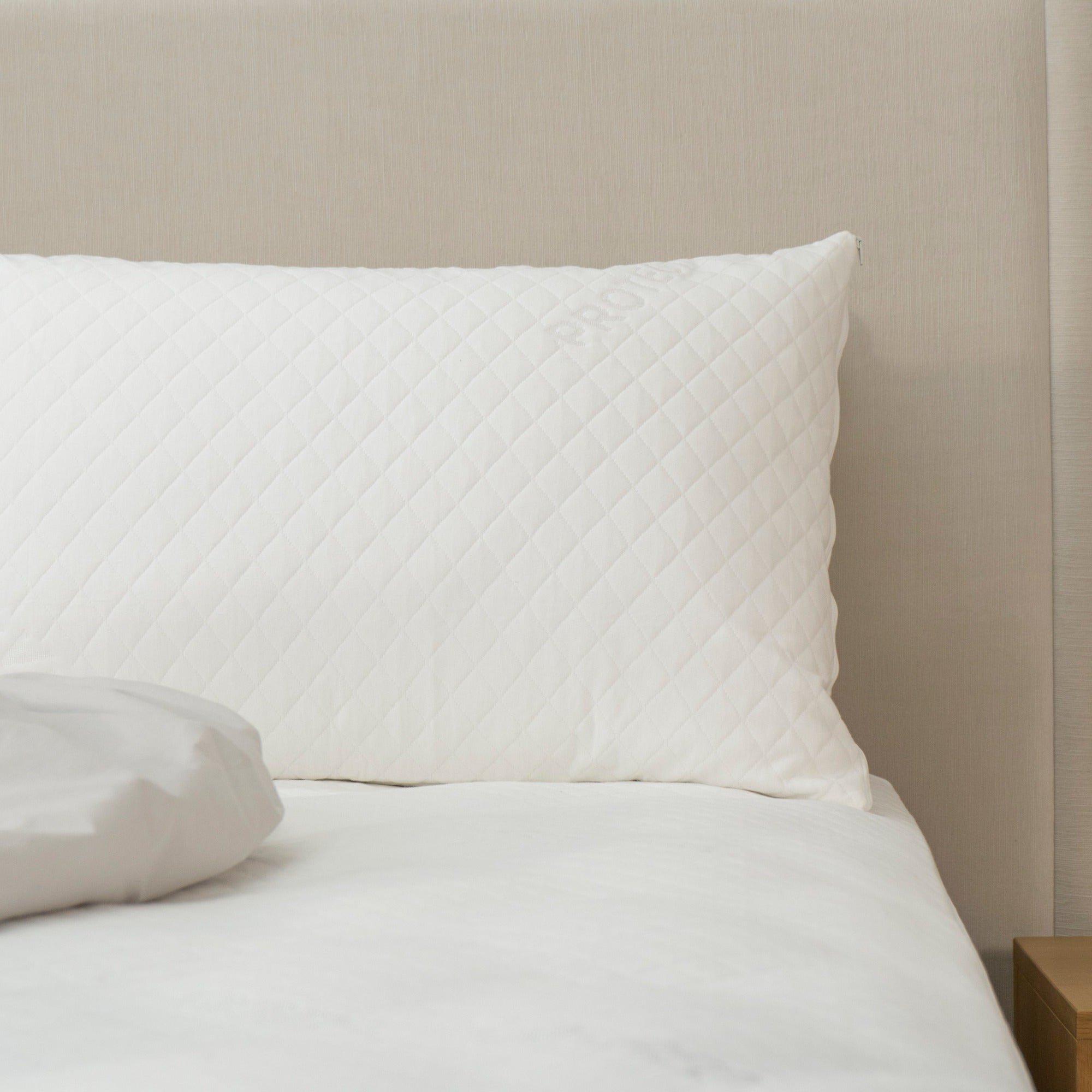 Protect-A-Bed Cumulus™ Cotton Jacquard Waterproof Pillow Protector (view 3) at Oaten’s Beds R Us Casino